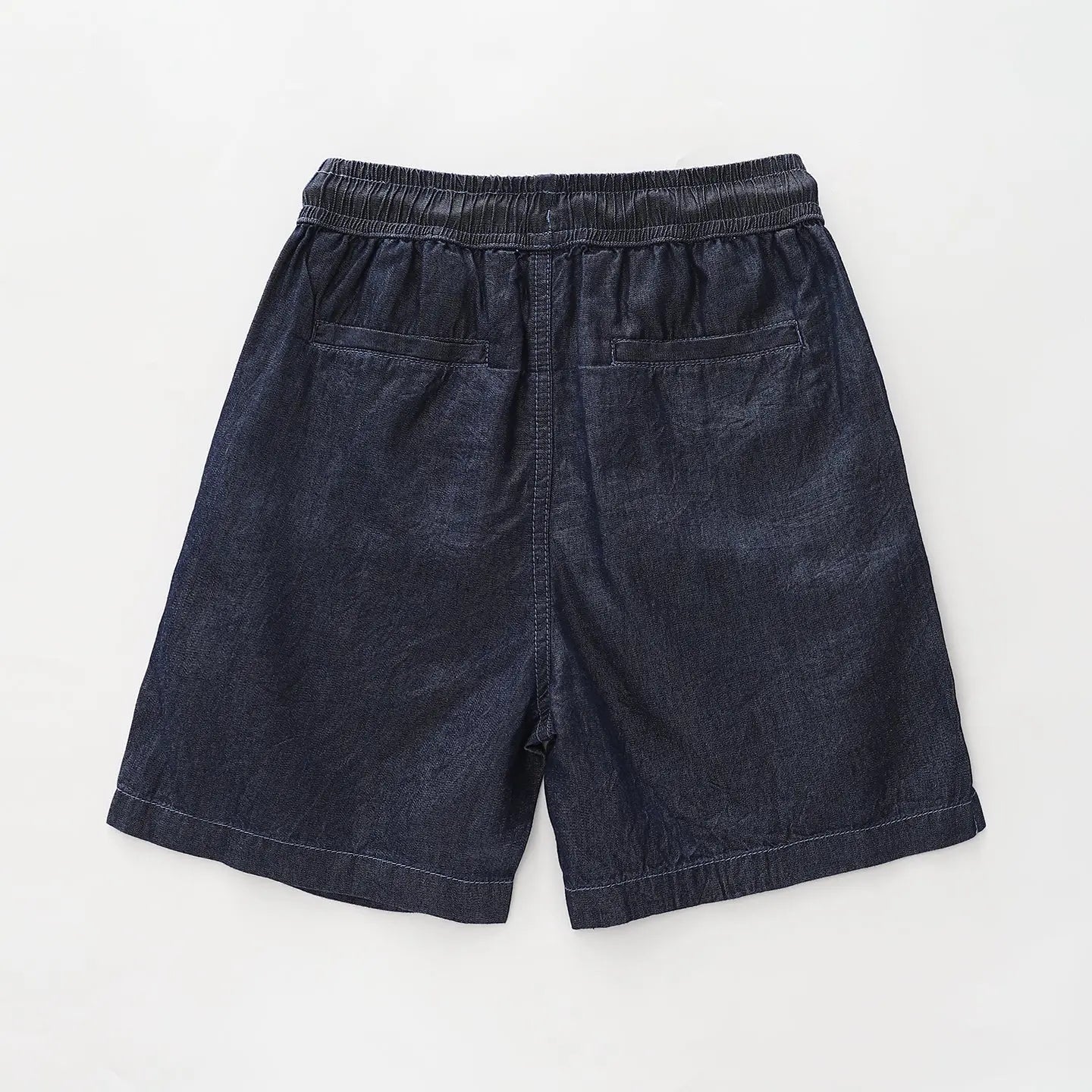 Dark Chambray Shorts Ollies Place