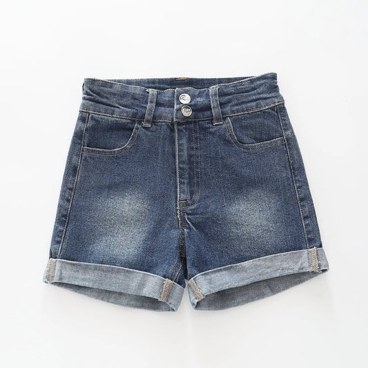Dark Denim Shorts Ollies Place