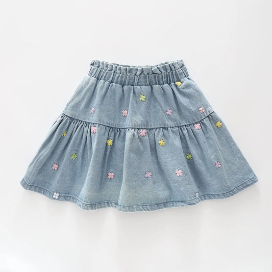 Denim Bloomer Skirt Ollies Place