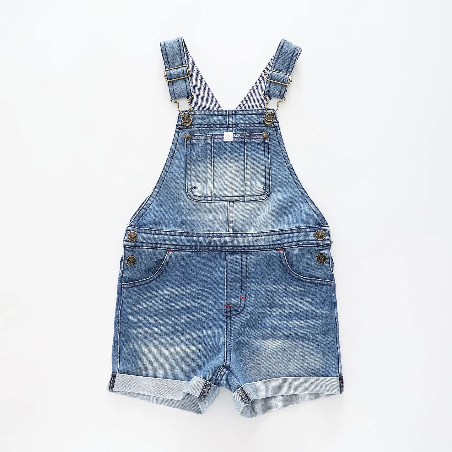 Denim Short Overalls Ollies Place