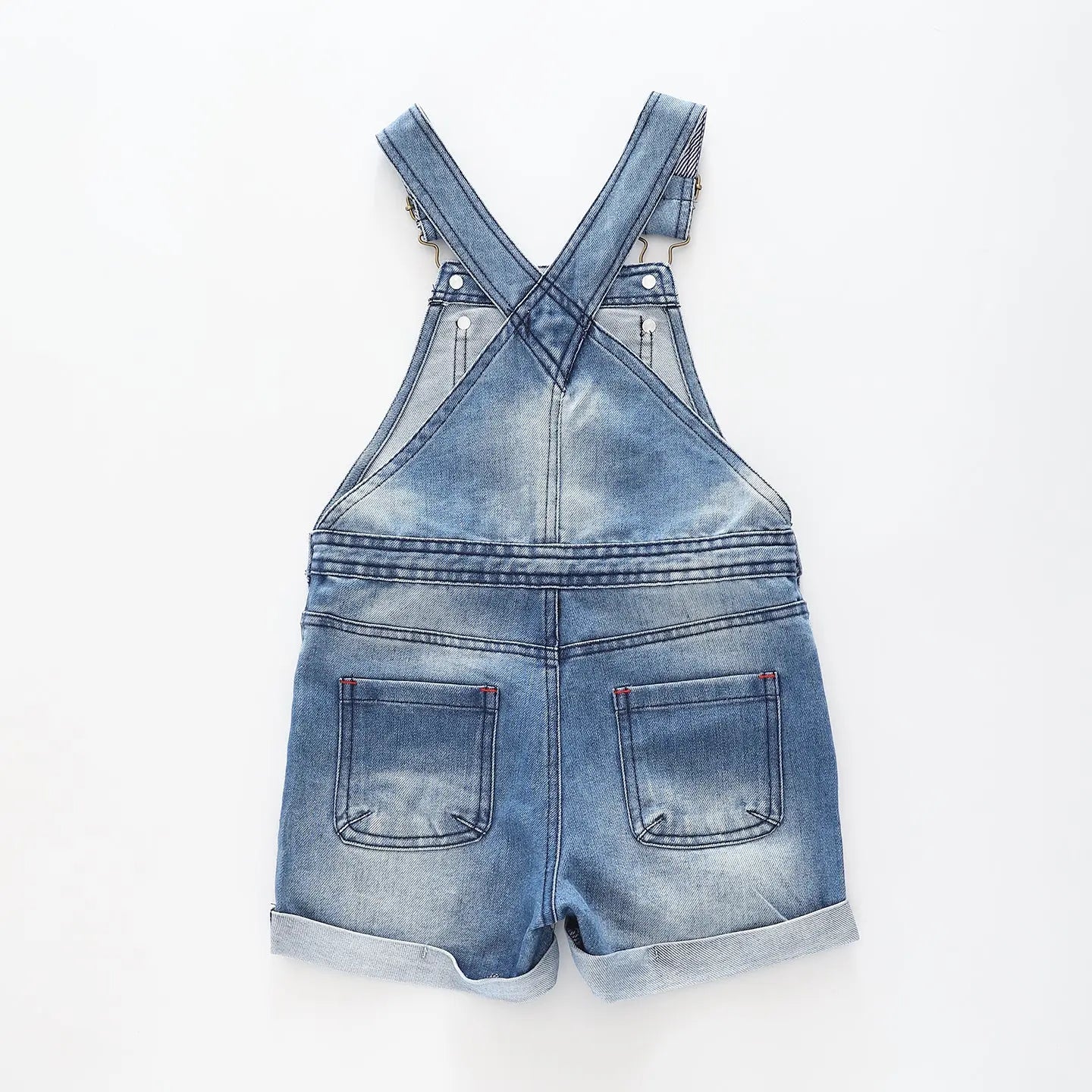 Denim Short Overalls Ollies Place