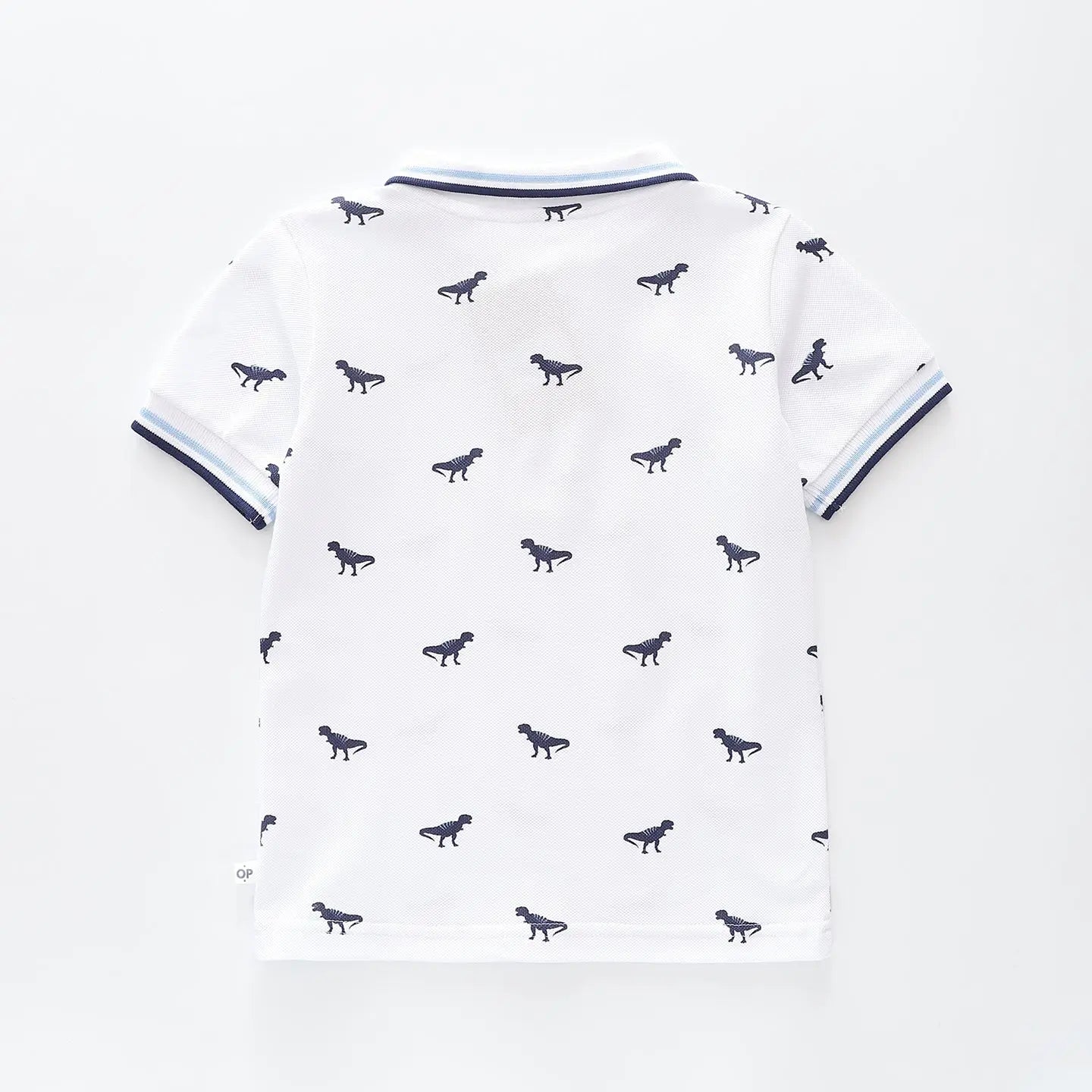 Dino Print Polo T-shirt Ollies Place