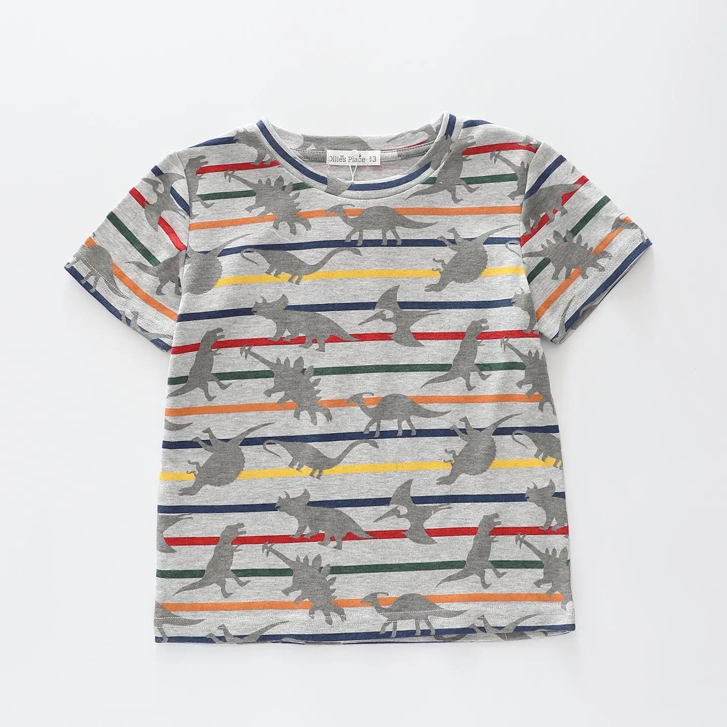 Dino Stripe T-shirt Ollies Place