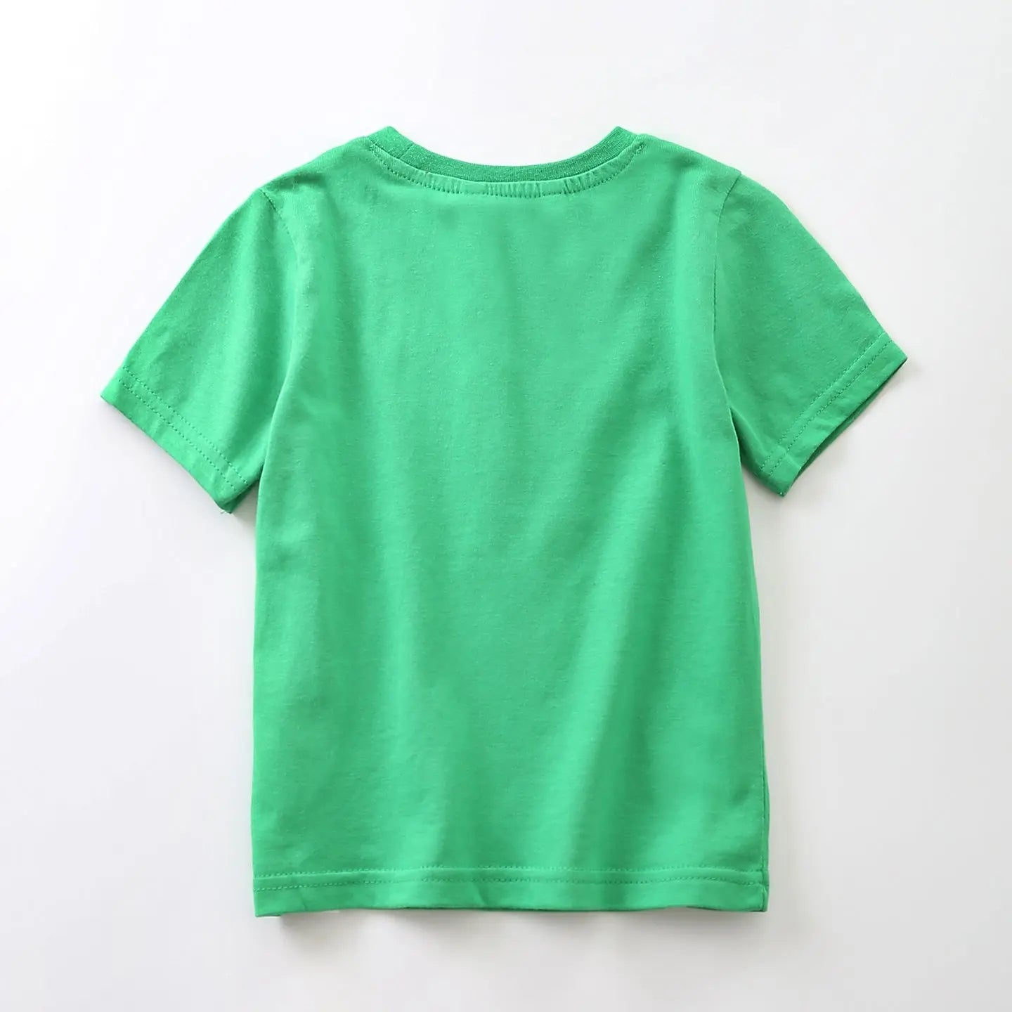 EPJB6126 I Love Garbage Trucks Junior Boys Green Print Tee Ollies Place