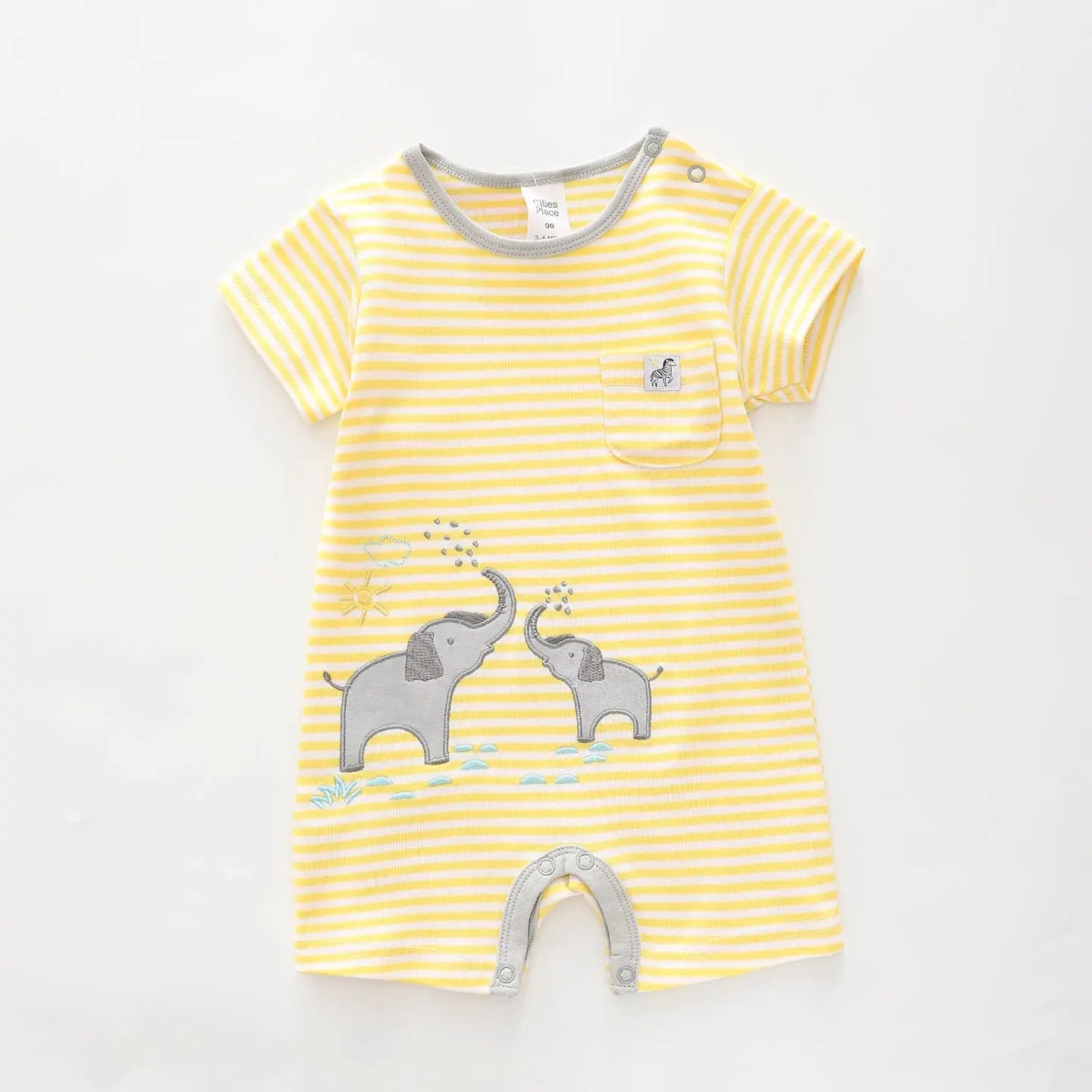 Elephant Romper Ollies Place