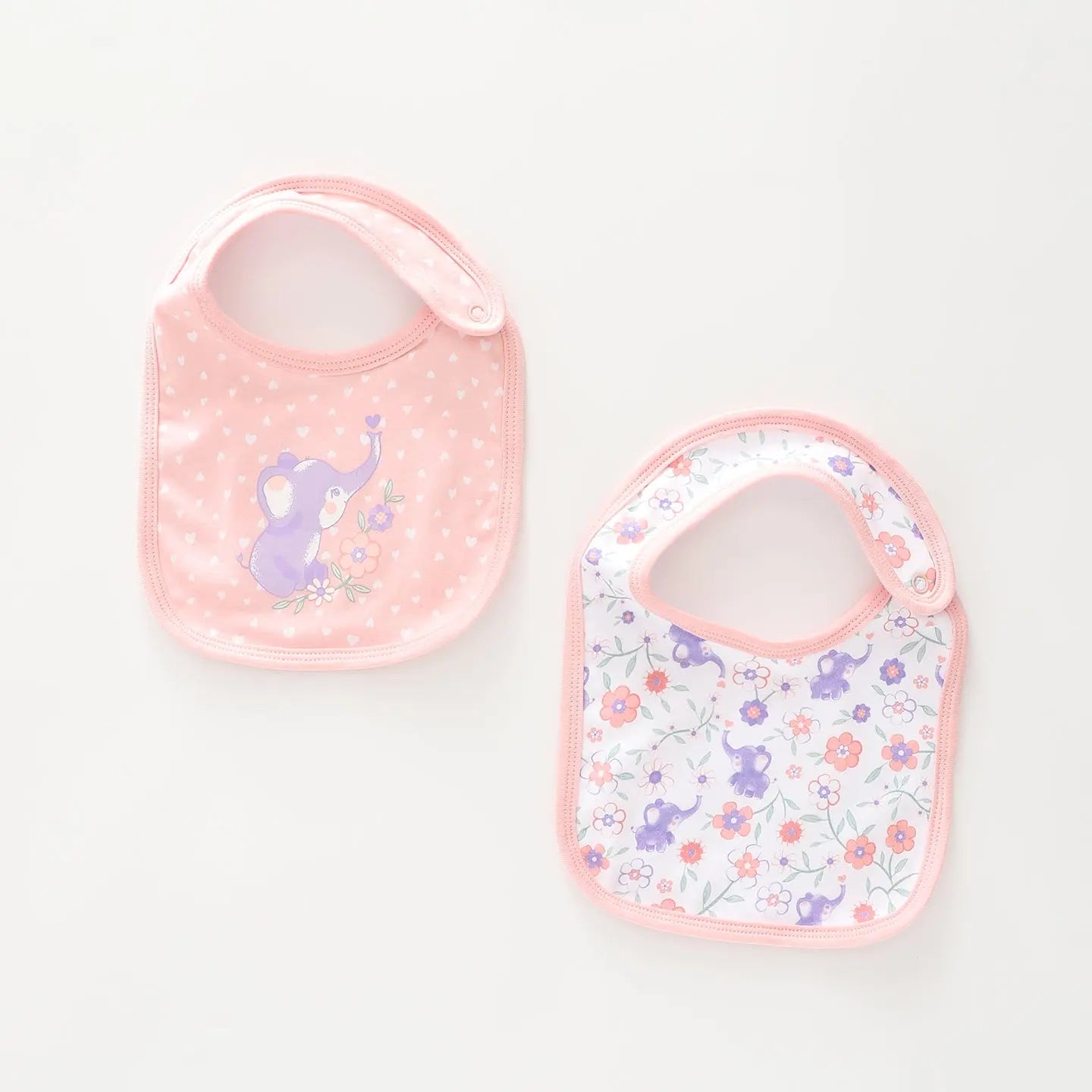 Ellie Elephant Bib Set Ollies Place