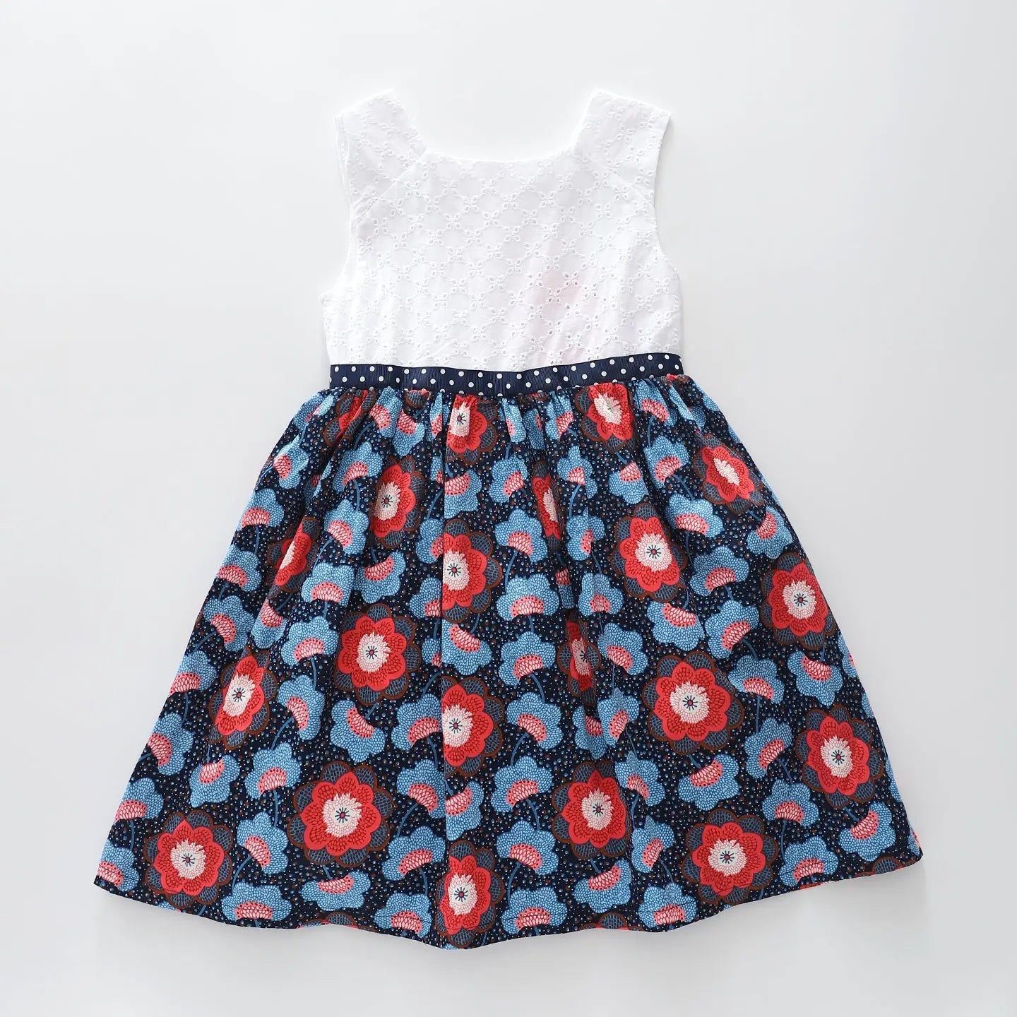 Eyelet Flowers Dress Ollies Place