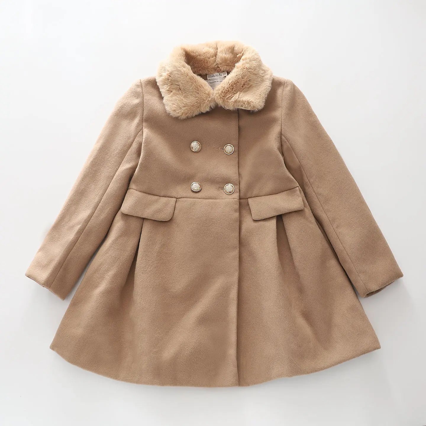 Faux Fur Swing Coat Ollies Place