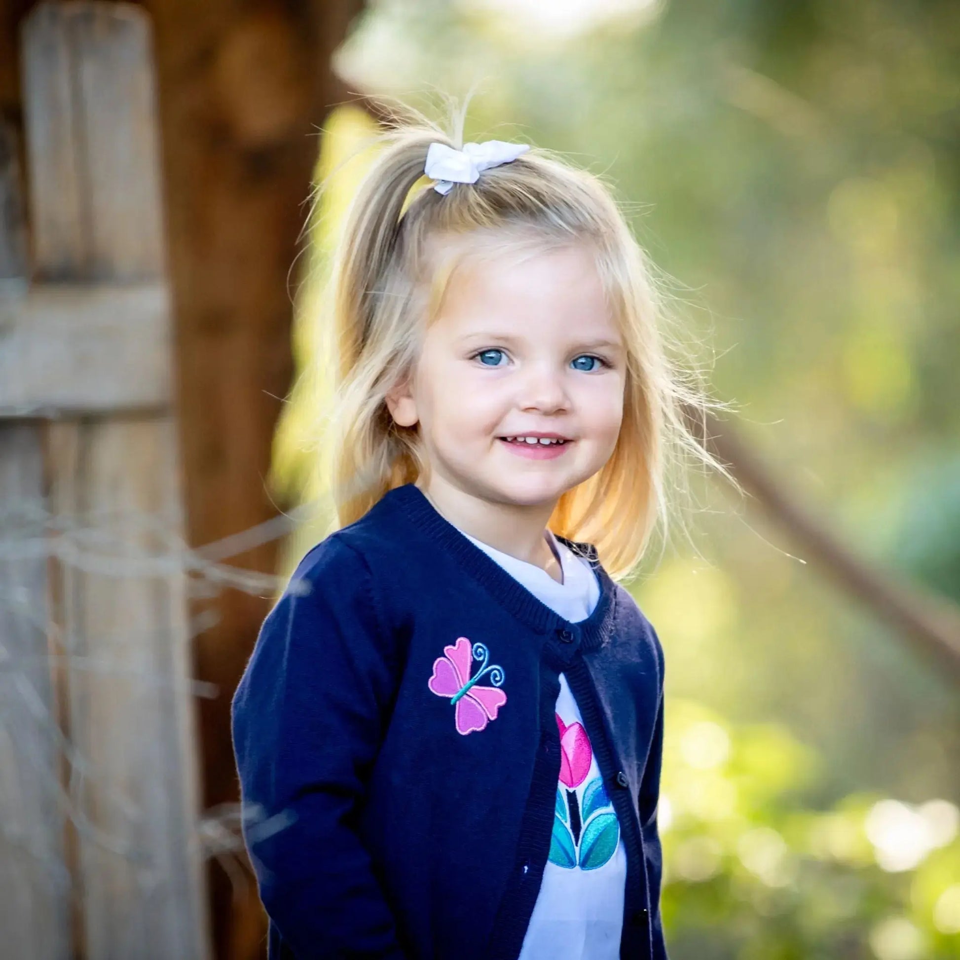 Floral Knit Cardigan Ollies Place