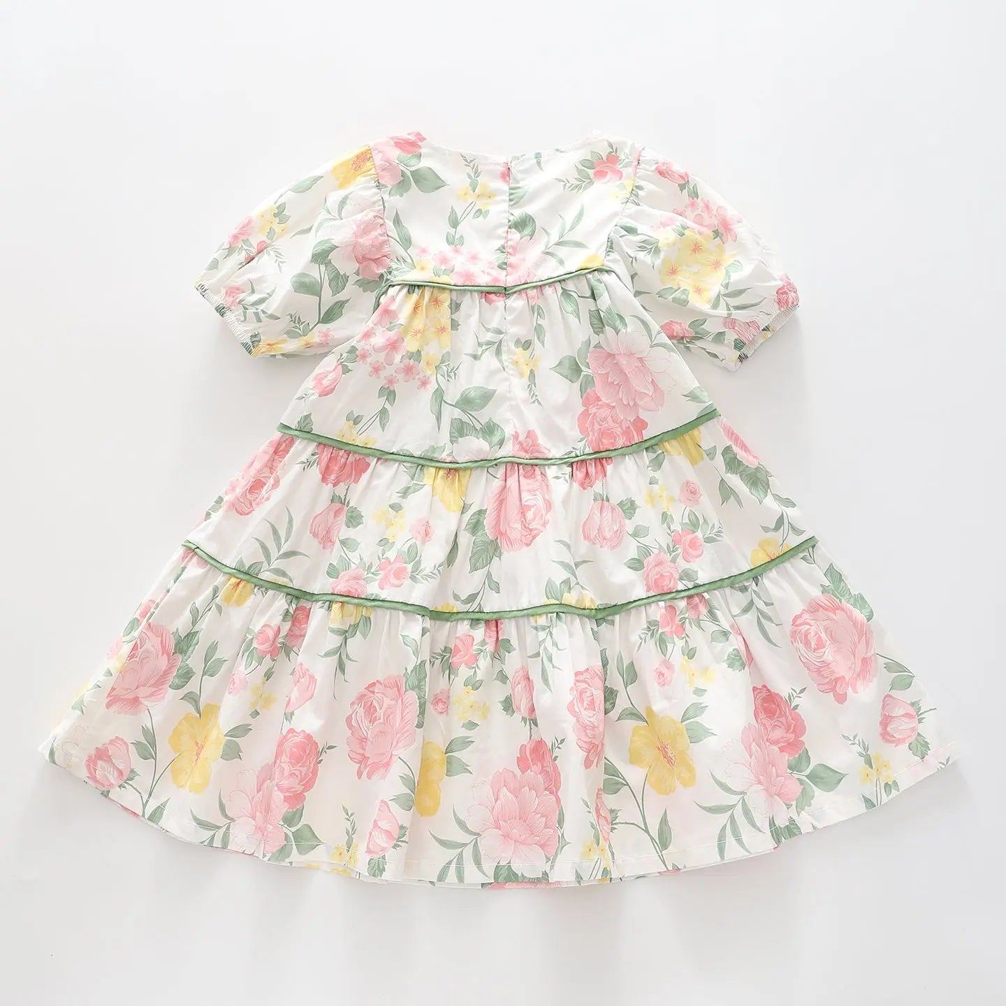 Girl's Vintage Floral Party Dress Ollies Place