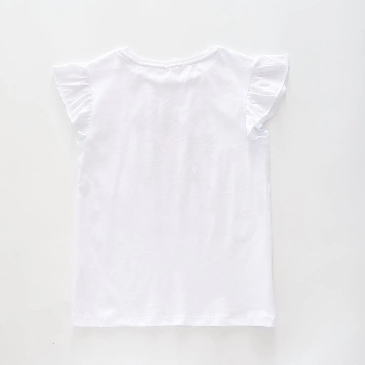 Girl's White 'Fabulous' Glitter T-Shirt Ollies Place