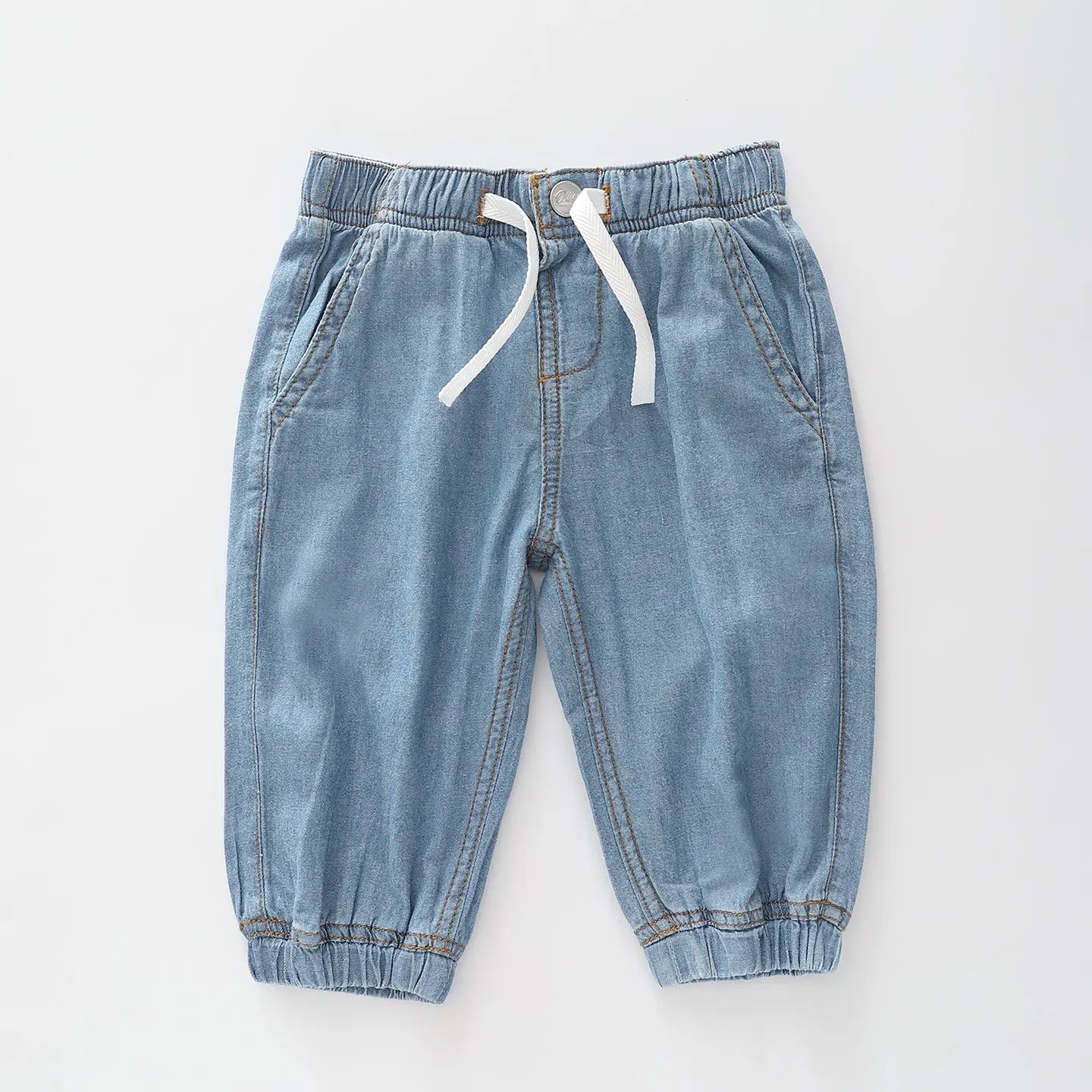 Girls Chambray Jogger Pants Ollies Place