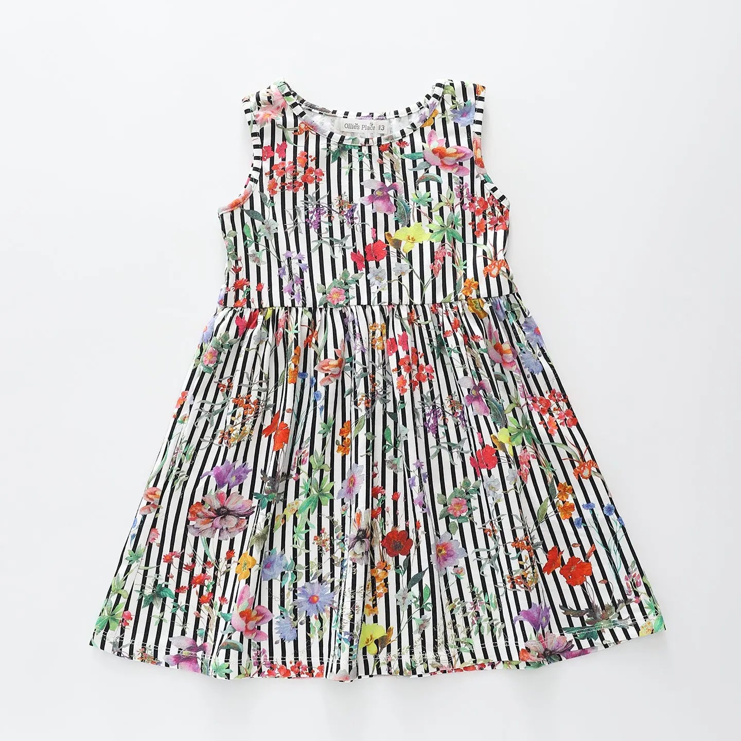 Girls Floral Print Dress Ollies Place
