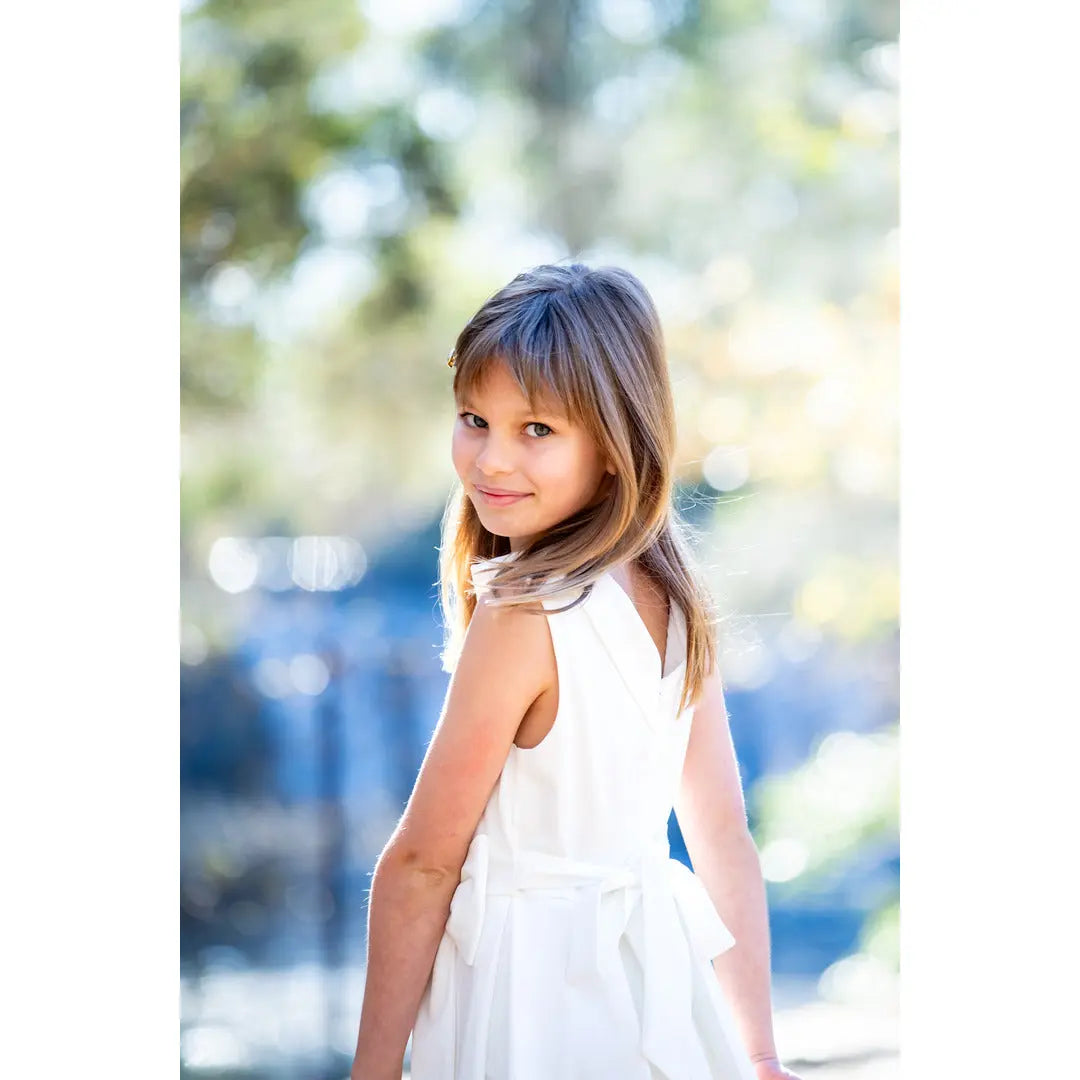 Girls Ivory Formal Dress Ollies Place