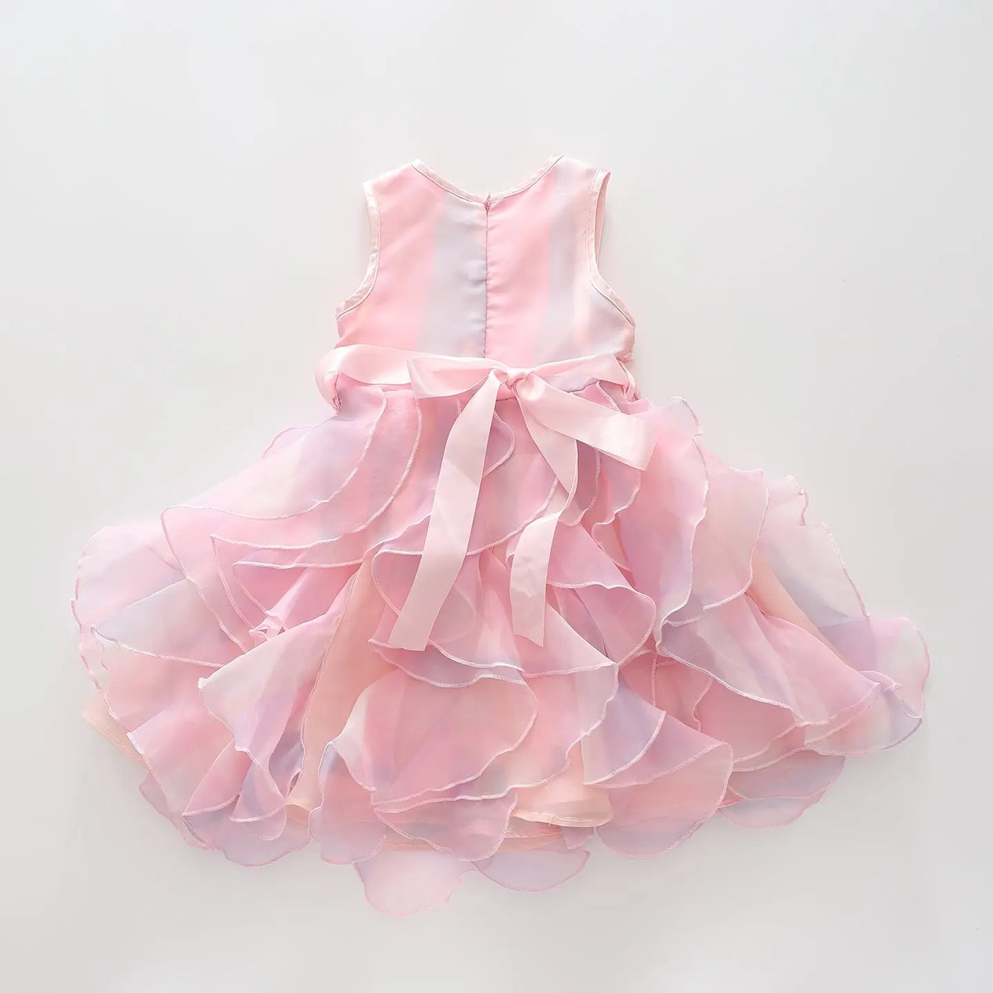 Girls Pastel Rainbow Party Dress Ollies Place