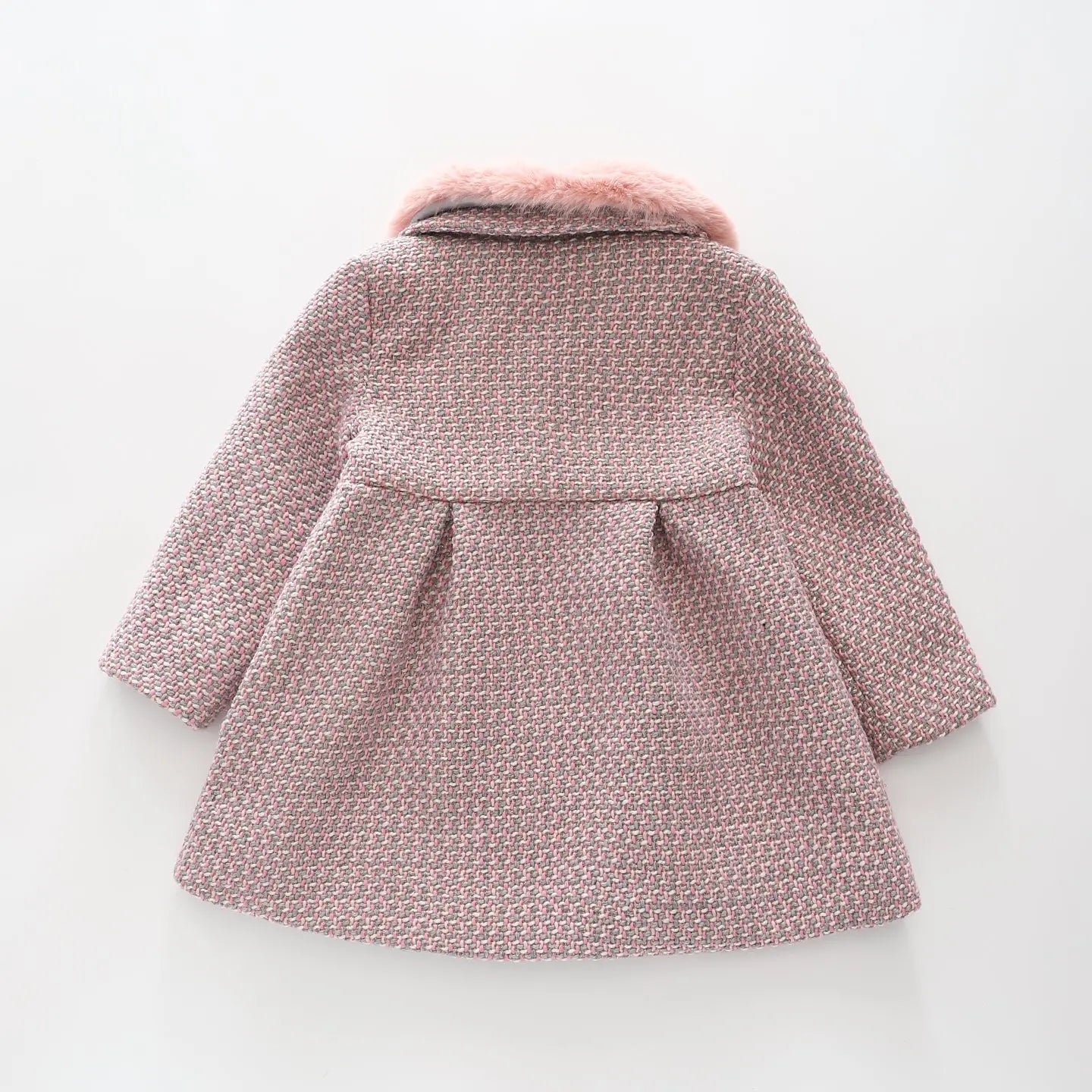 Girls Pretty Tweed Coat Ollies Place