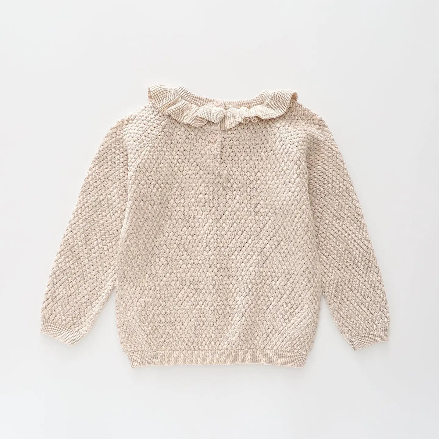 Girls Ruffle Knit Pullover Ollies Place