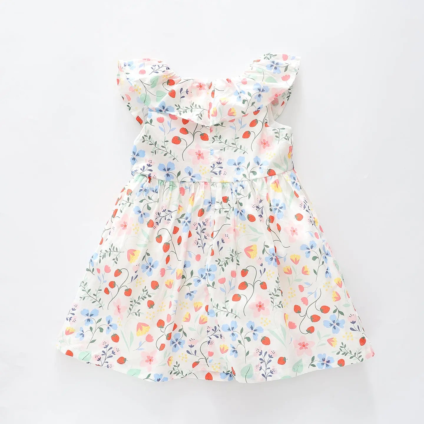 Girls Summer Florals Dress Ollies Place