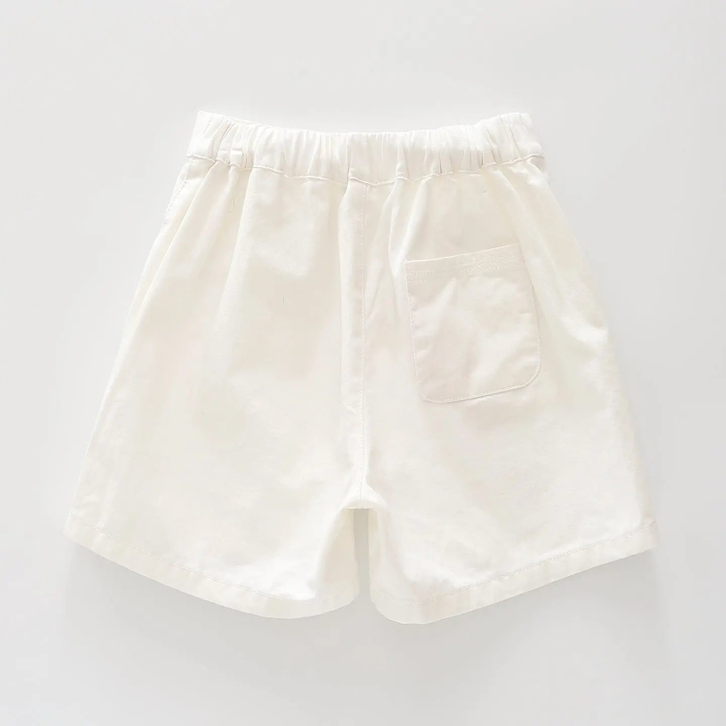 Girls White Cotton Shorts Ollies Place