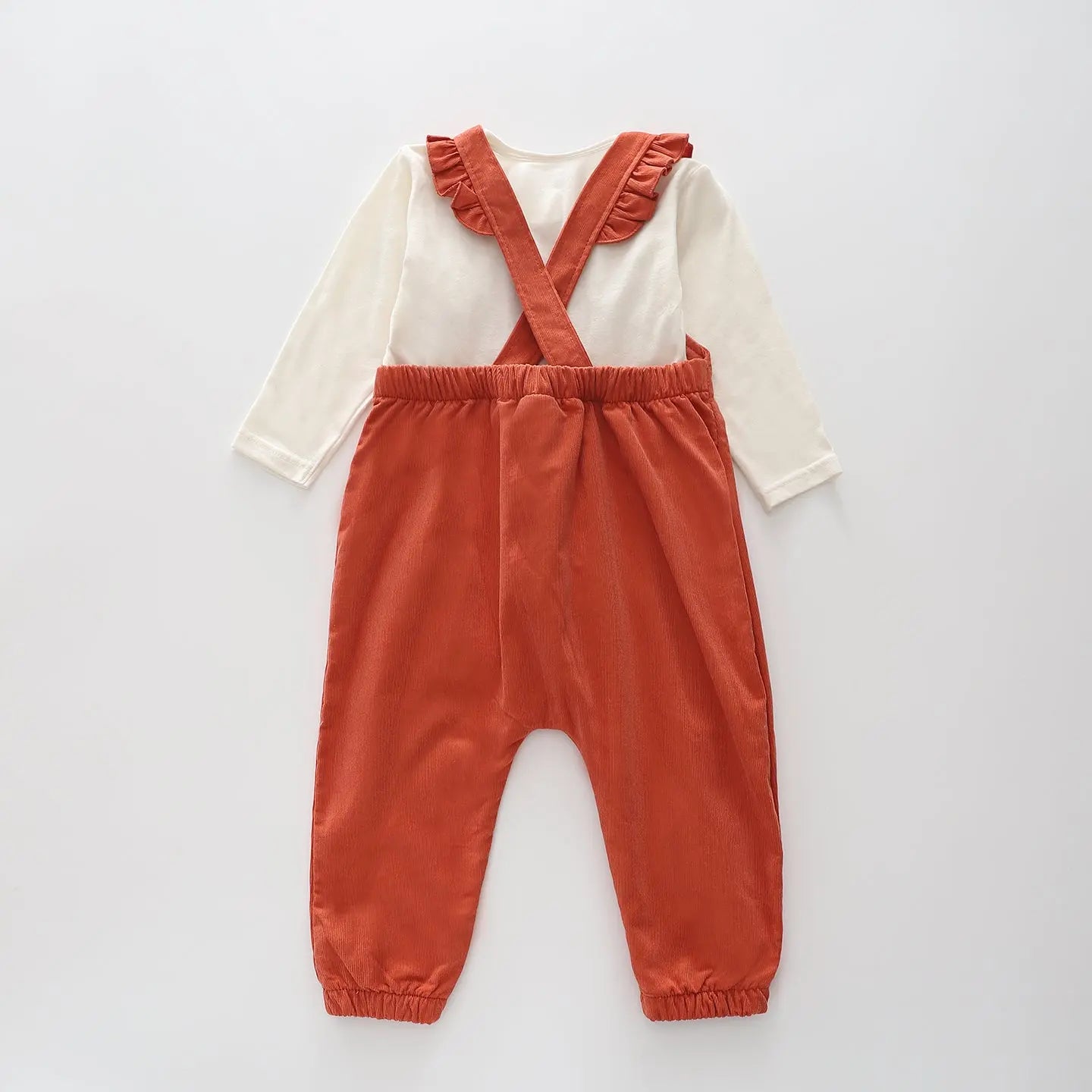 Girls Woodlands Cord Overall Set Ollies Place