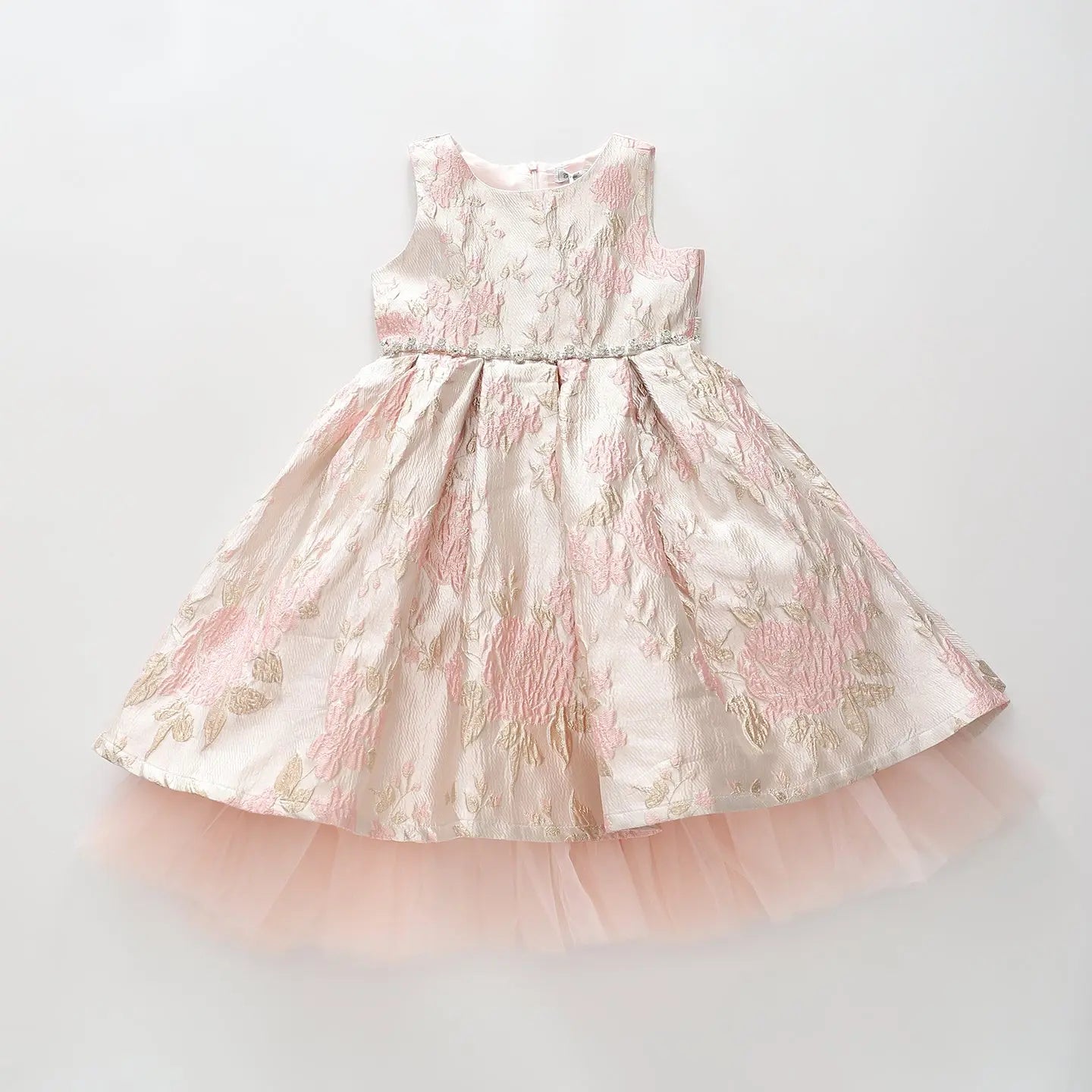 Glittery Jacquard Gown Ollies Place