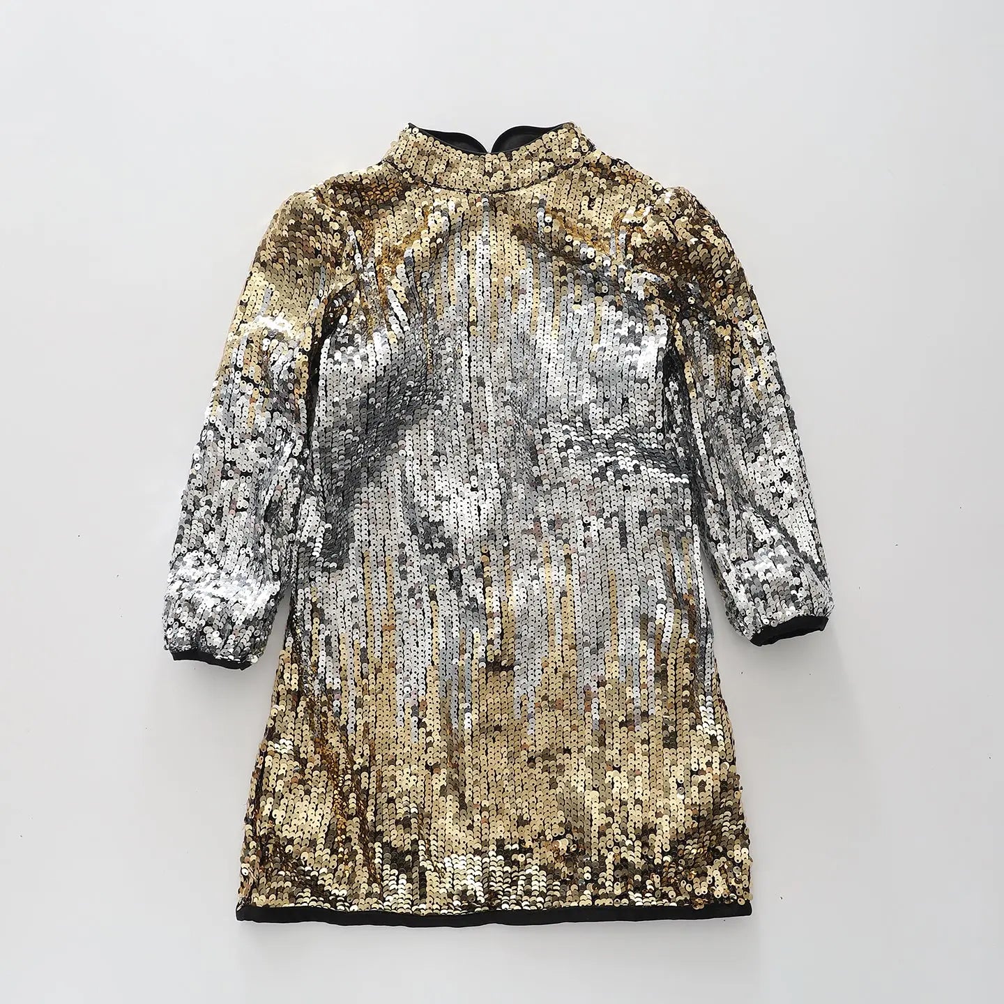Gold Ombre Sequin Dress Ollies Place