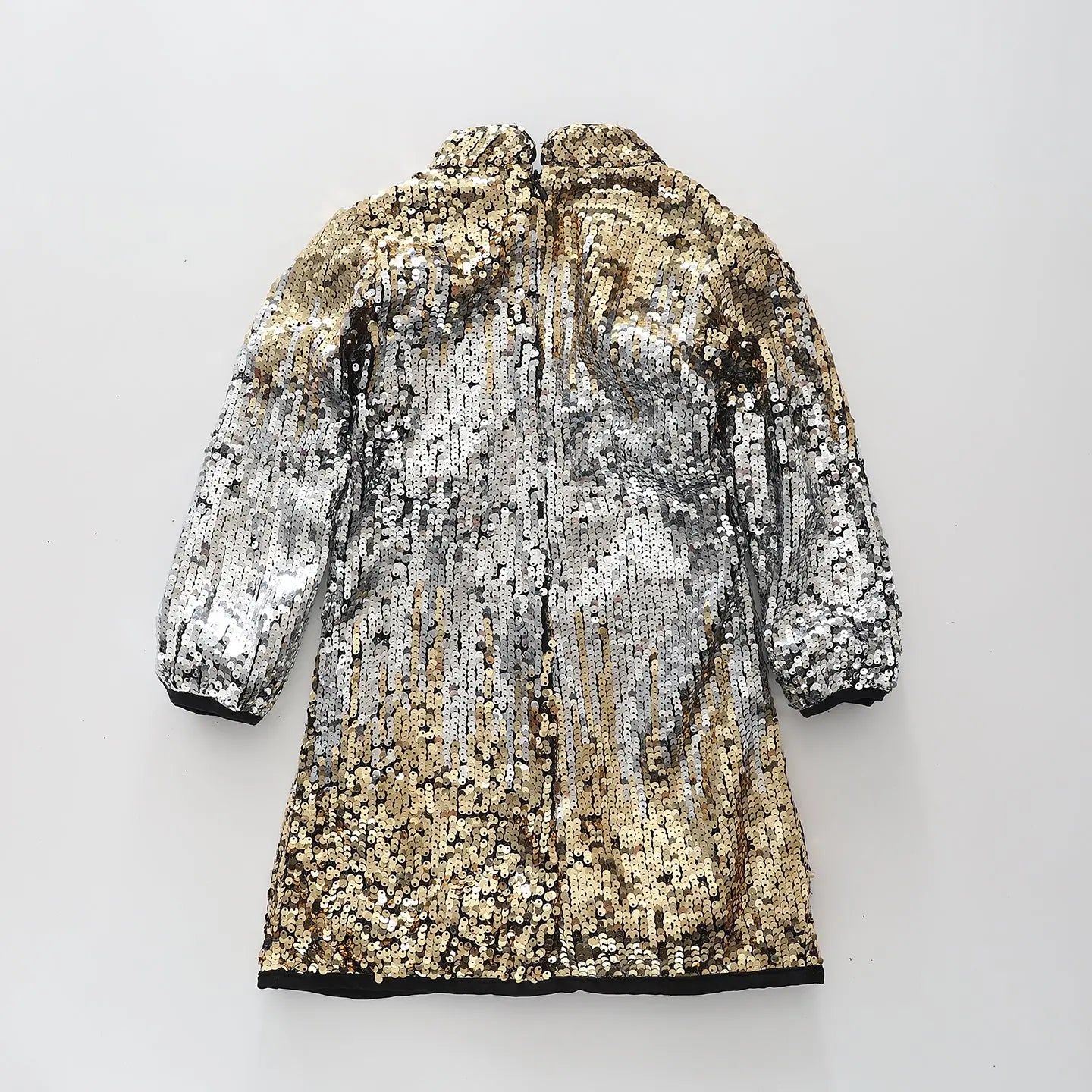 Gold Ombre Sequin Dress Ollies Place