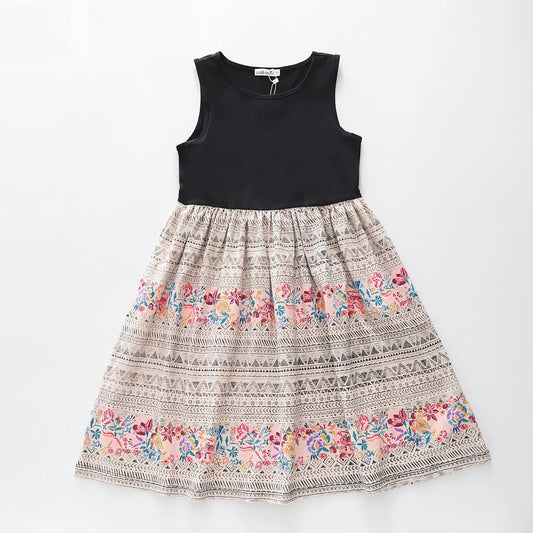 Graphic Print Dress Ollies Place