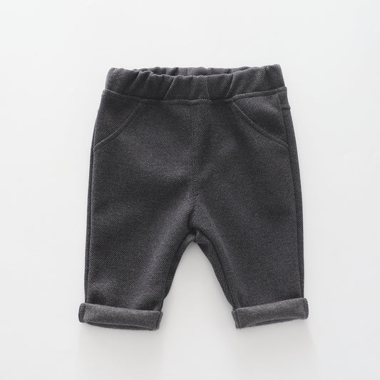 Charcoal Grey, Baby Boys Pants