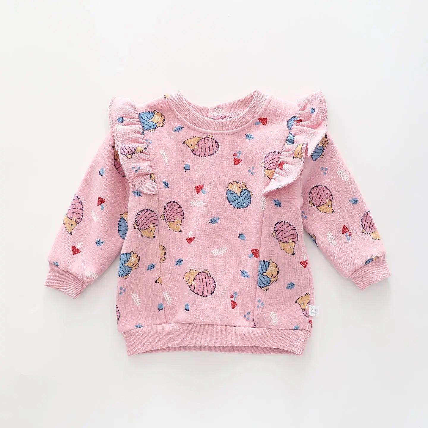 Hedgehog, Infant Girls Sweat Top Ollies Place