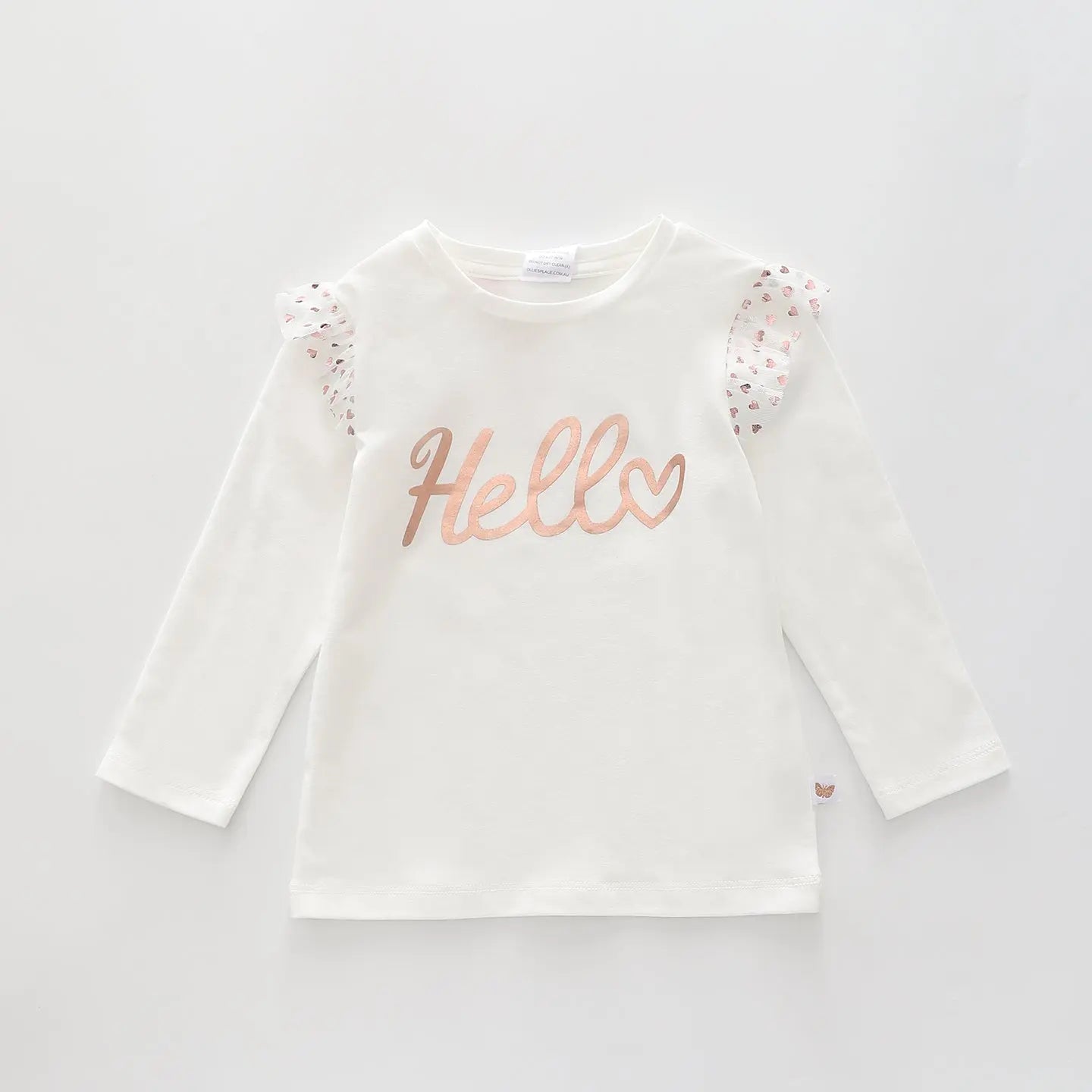 Hello, Infant Girls Top Ollies Place