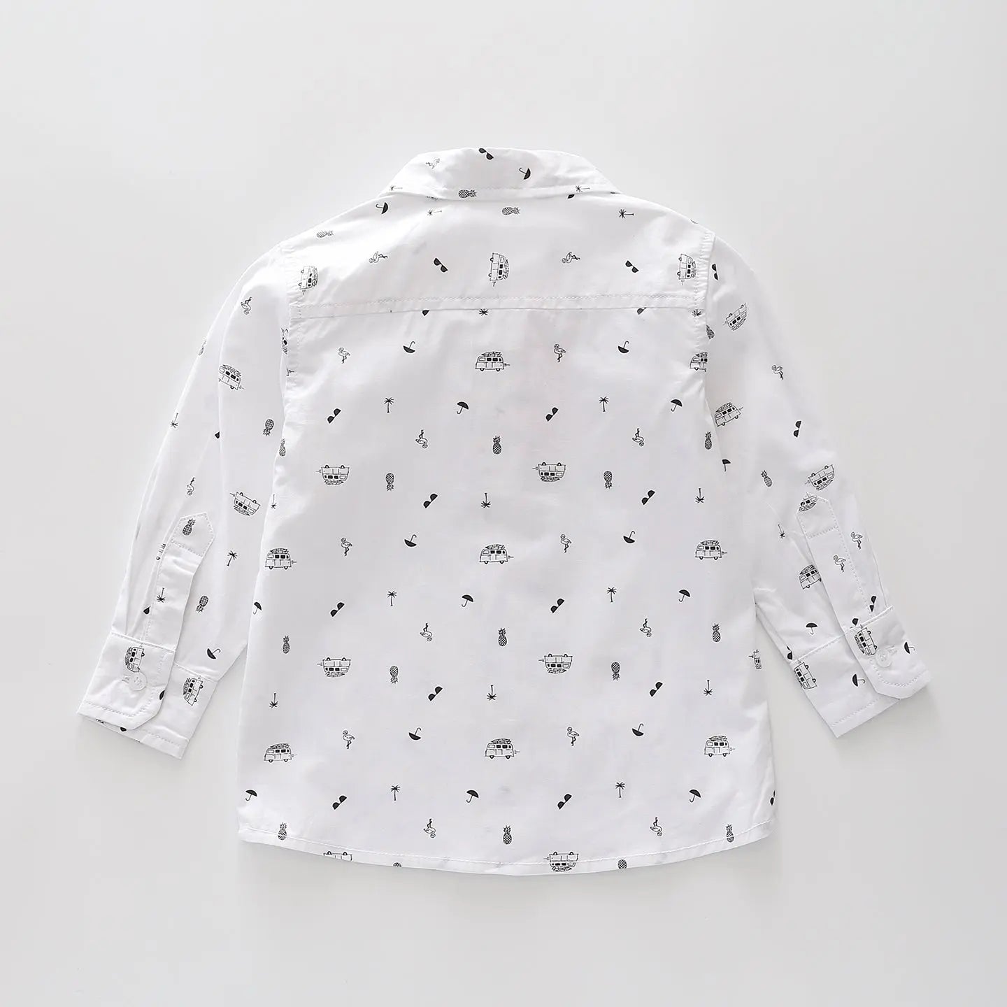 Holiday Vibes Collared Shirt Ollies Place