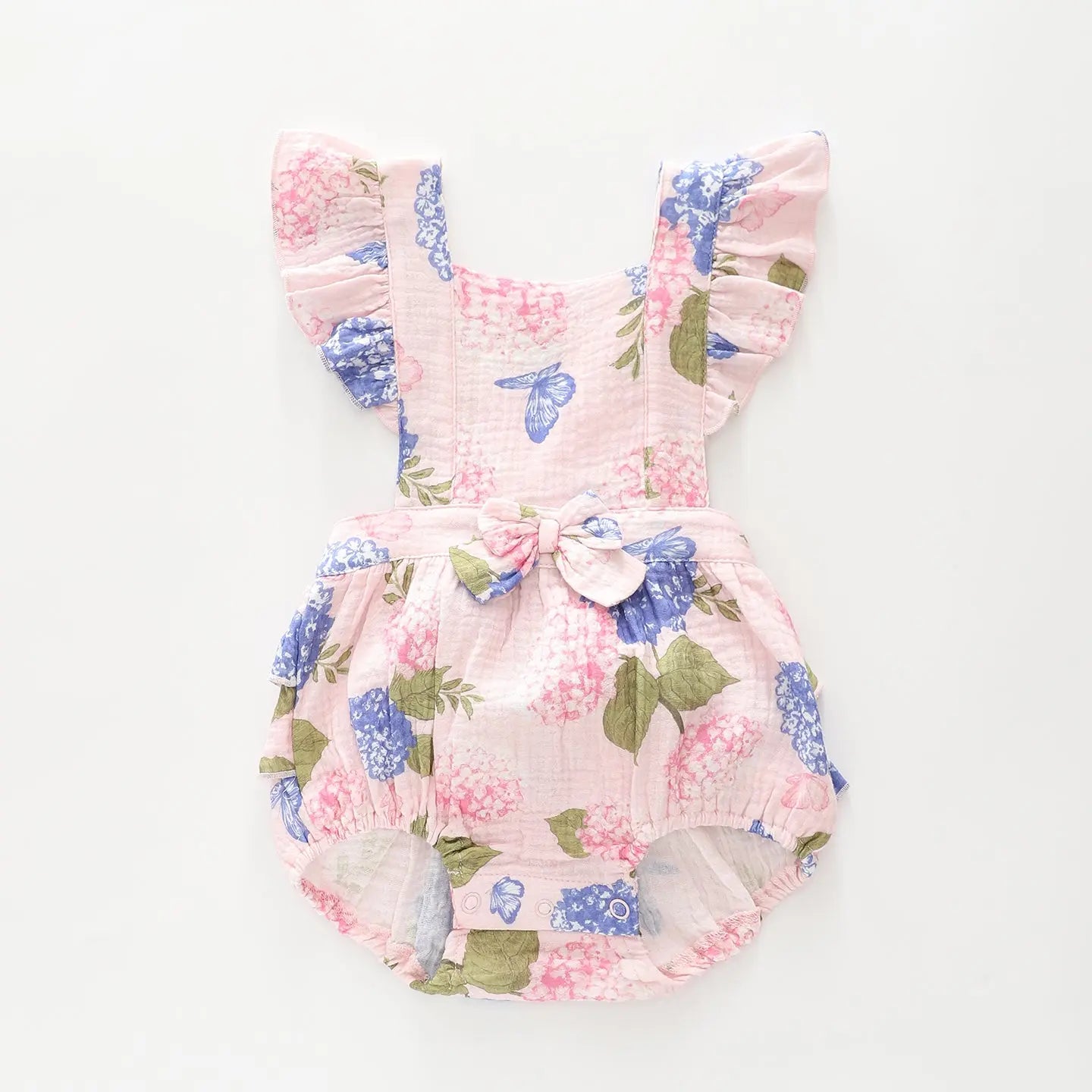 Hydrangea Ruffle Romper Ollies Place