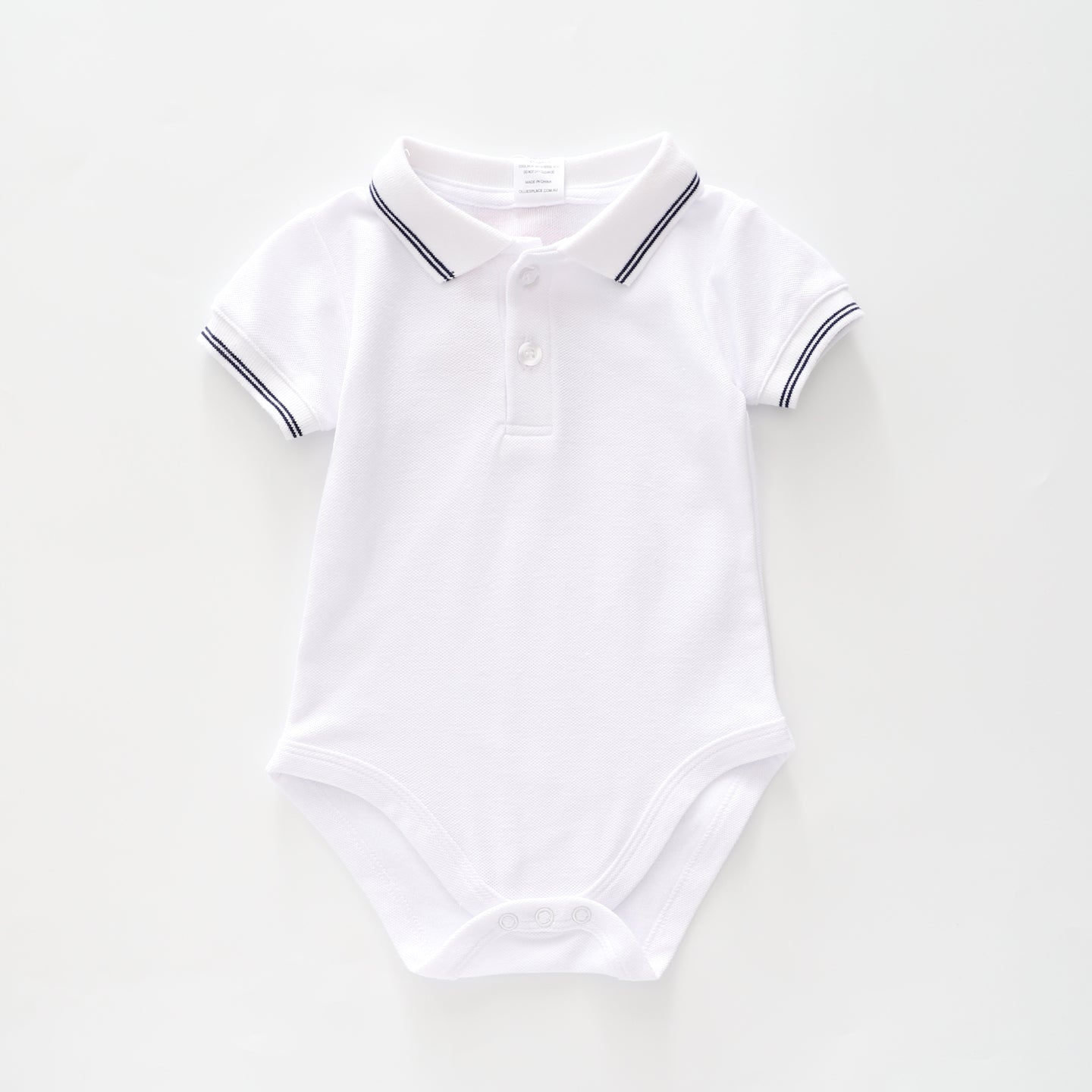 Baby boy polo shirt bodysuit best sale