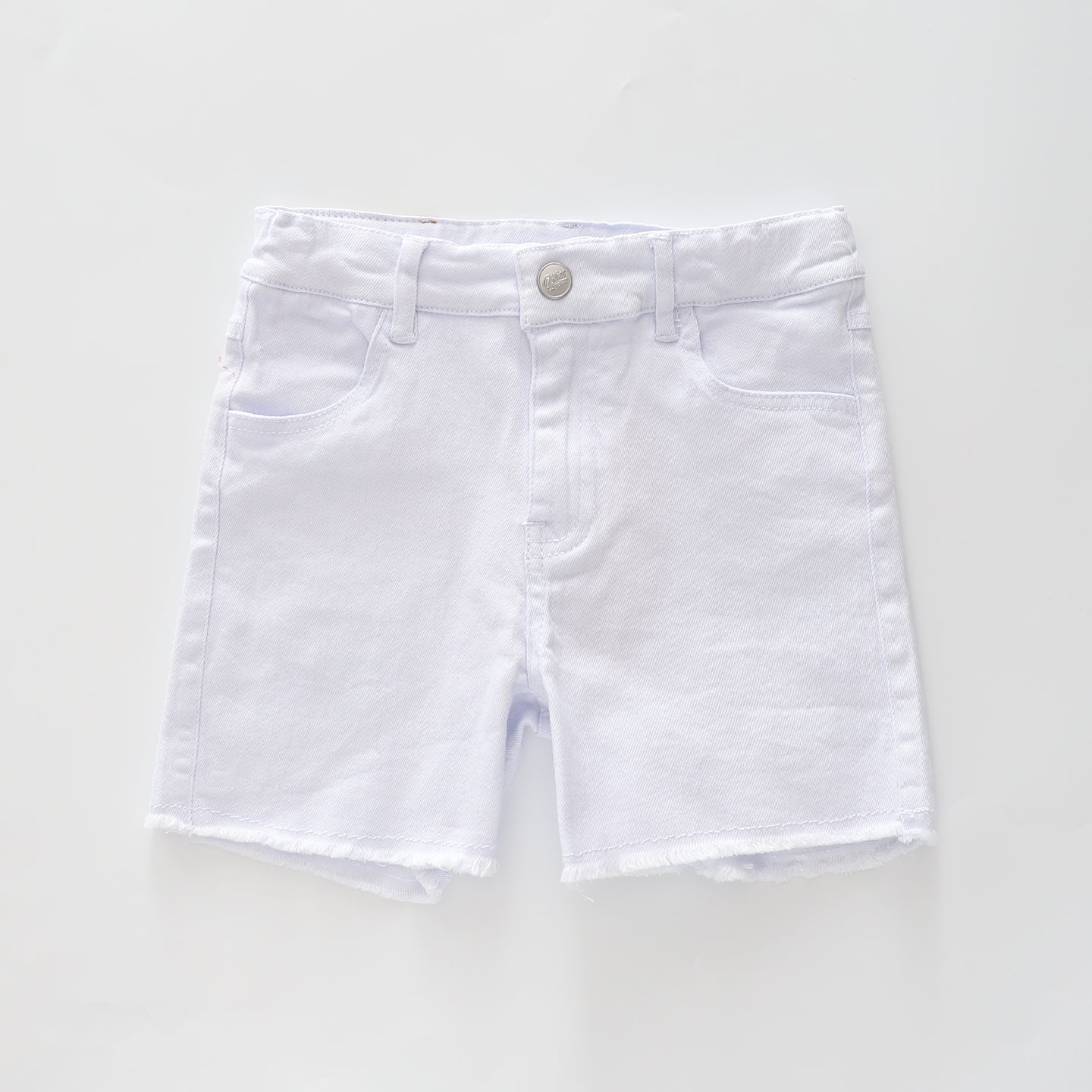 White Denim Shorts