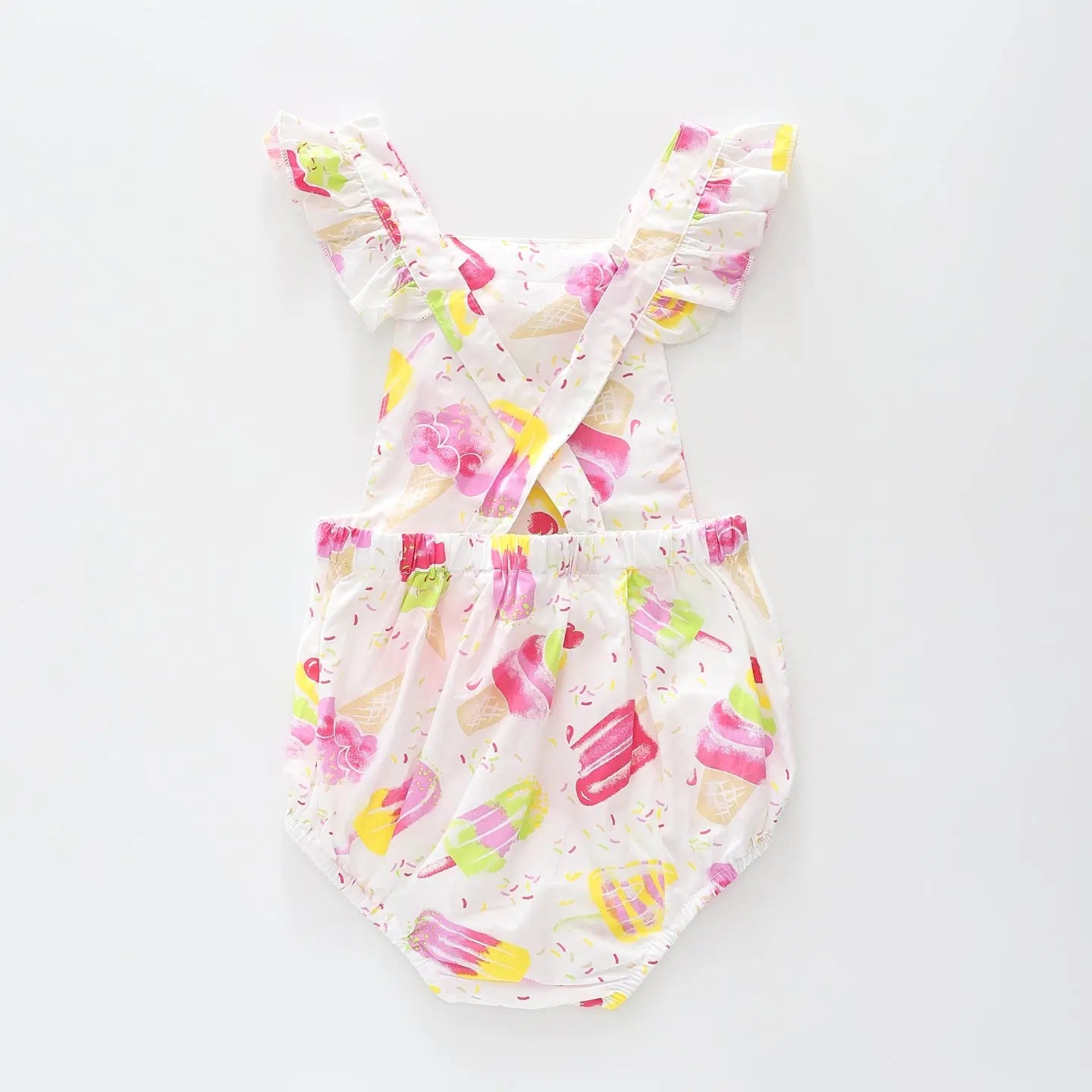 Ice Cream Ruffle Romper Ollies Place