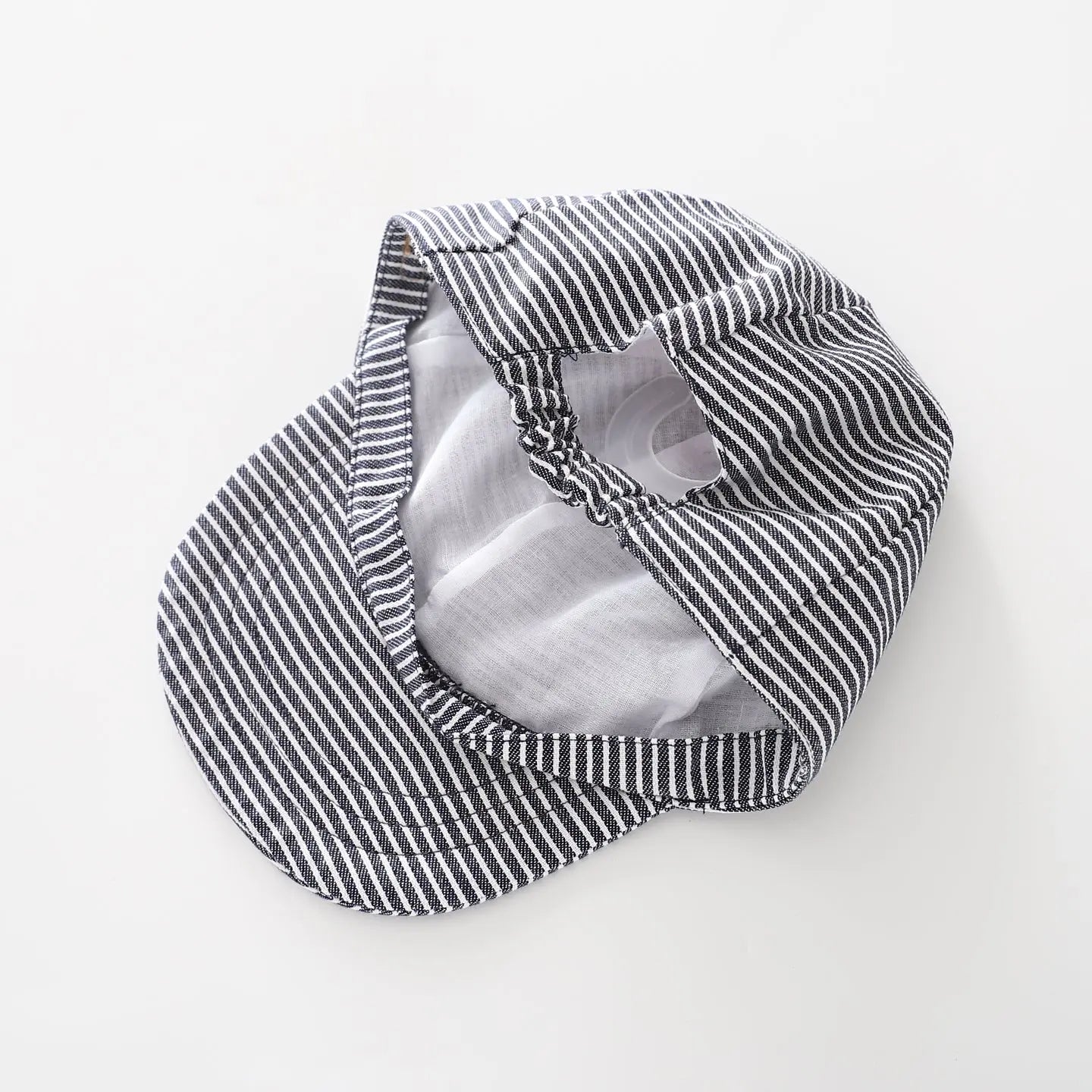 Infant Boys Blue Striped Cap Ollies Place