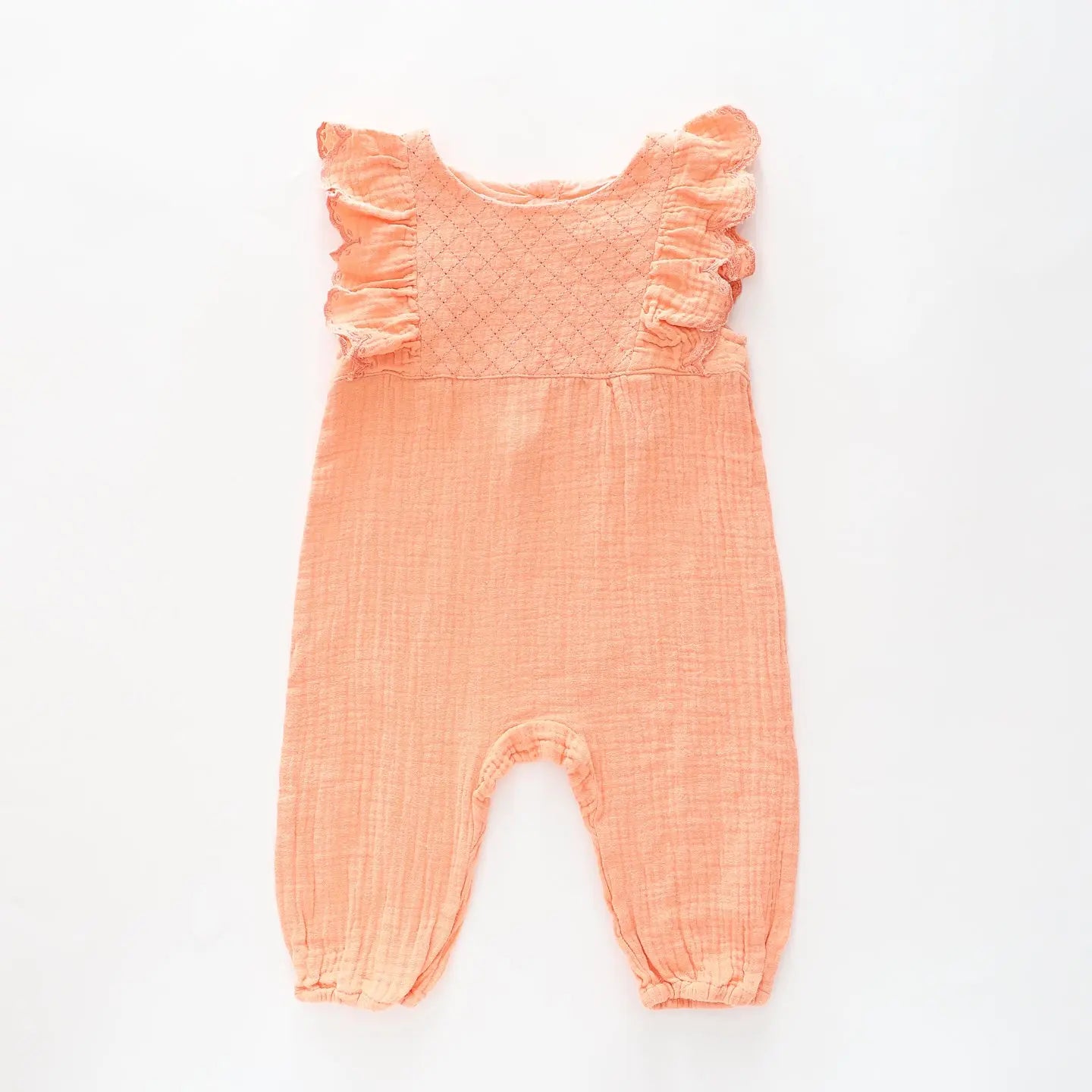 Infant Girls, Boho Cheesecloth Romper Ollies Place