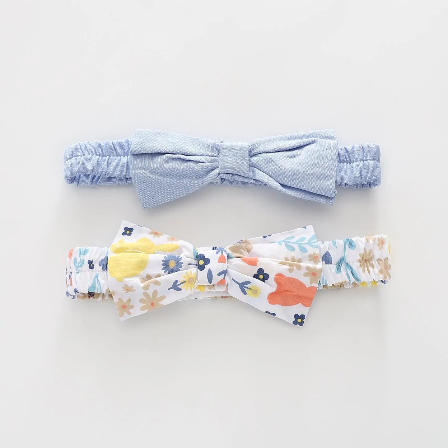 Infant Girls, Summer Bunny Headbands 2-Pack Set Ollies Place
