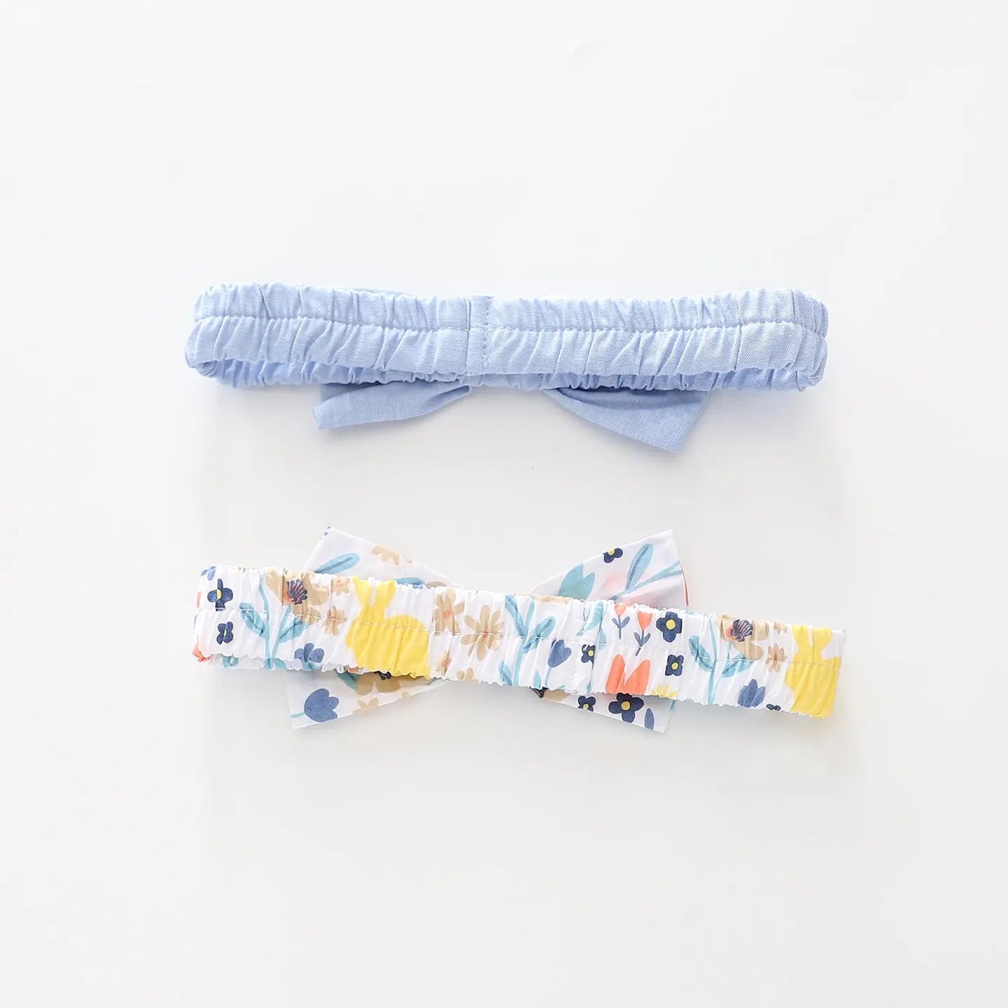 Infant Girls, Summer Bunny Headbands 2-Pack Set Ollies Place