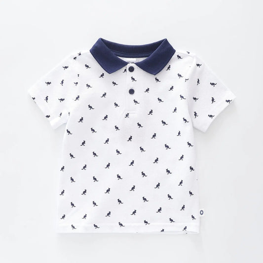 Infant Kangaroo Polo T-shirt Ollies Place