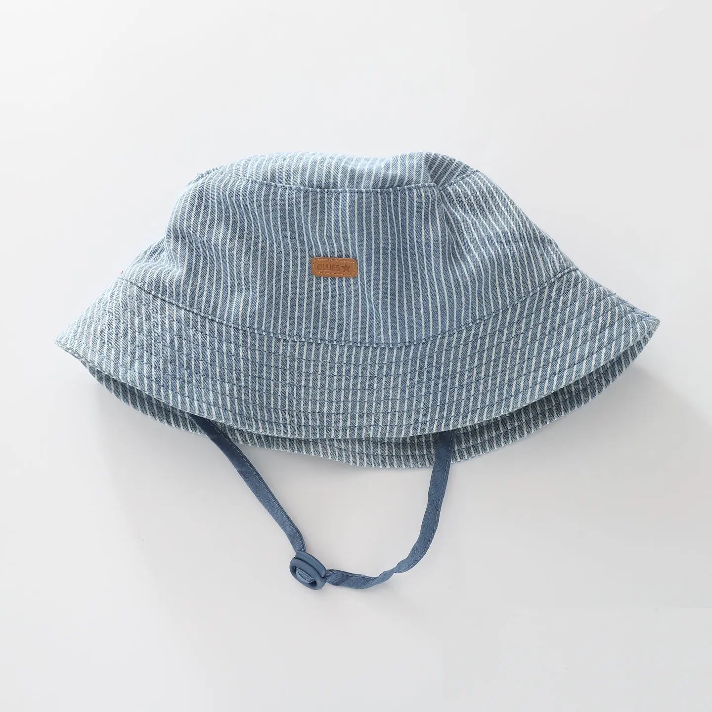 Infant Stripey Denim Hat Ollies Place