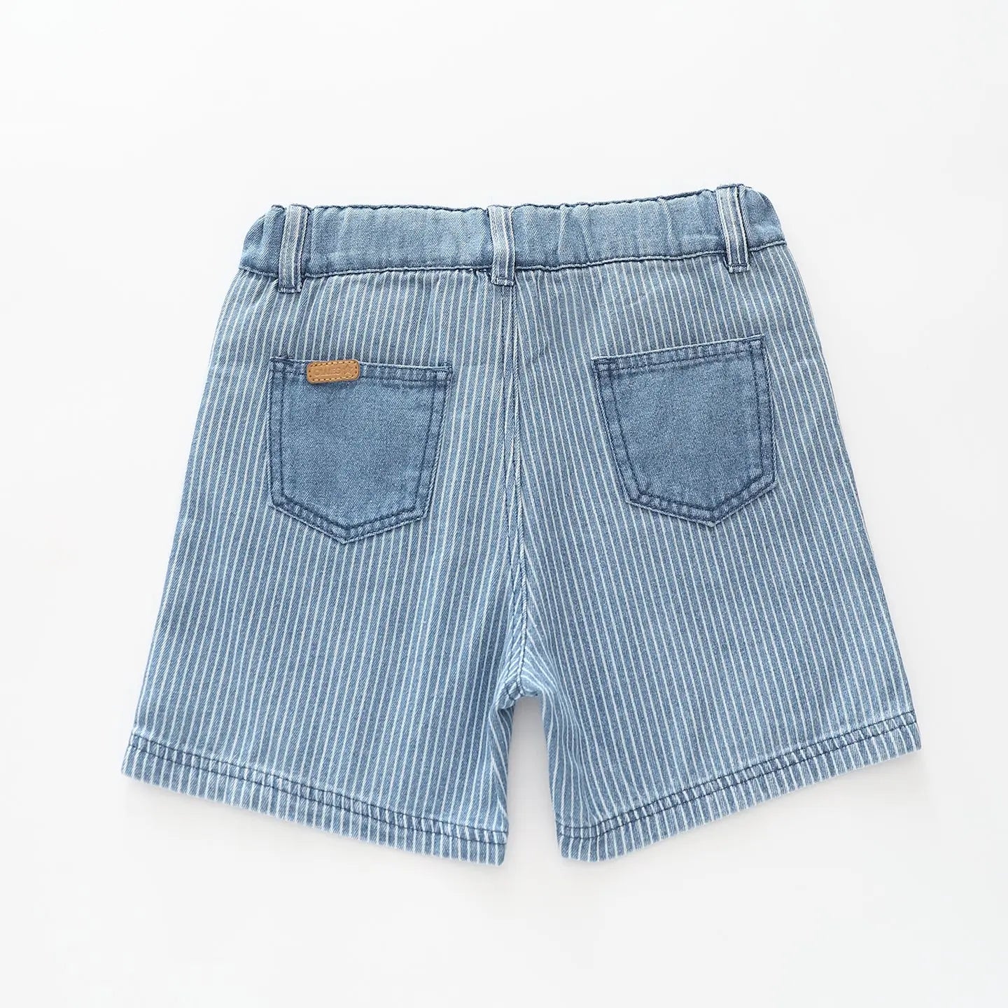 Infant Stripey Denim Shorts Ollies Place