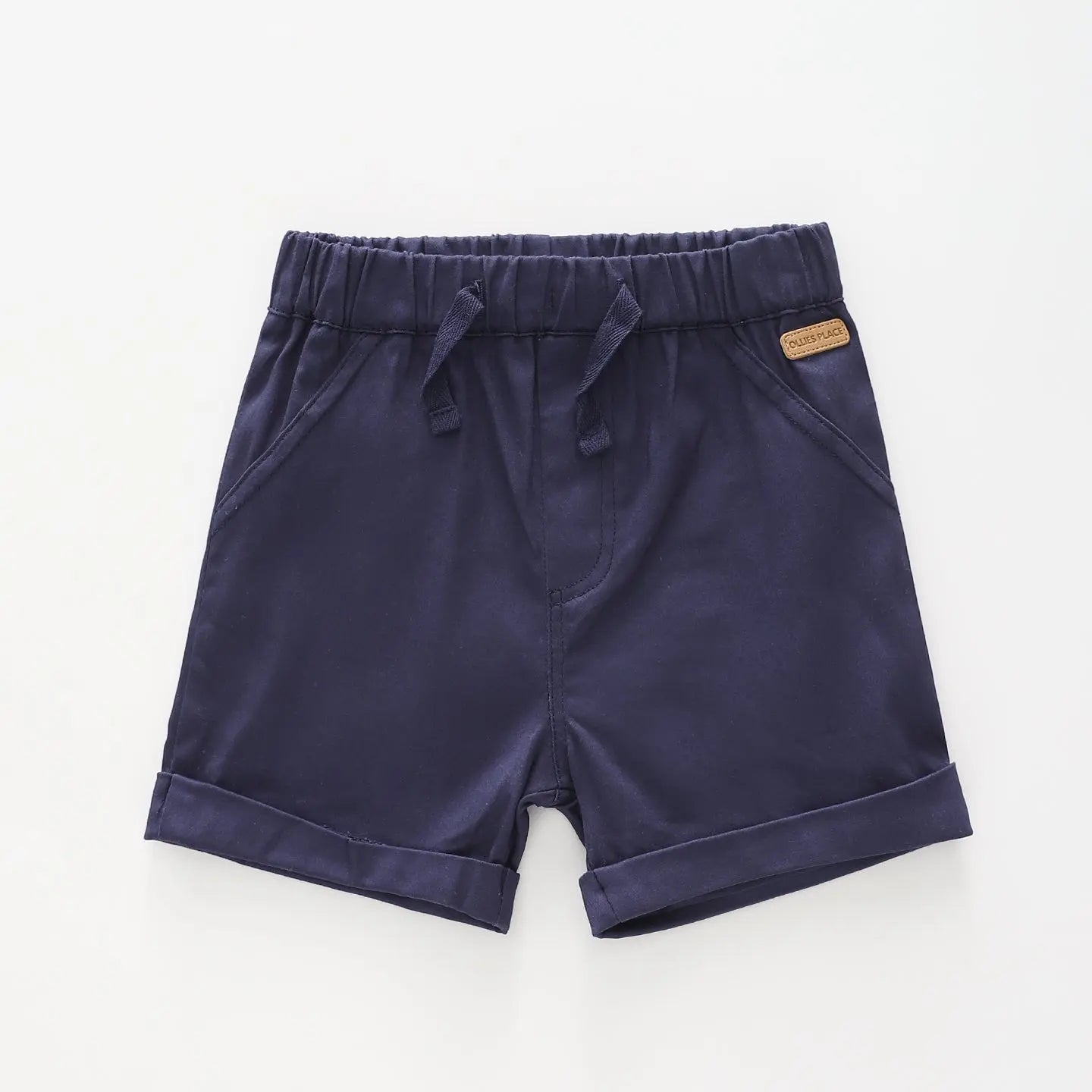 Infant and Toddler Boys Navy Blue Shorts Ollies Place