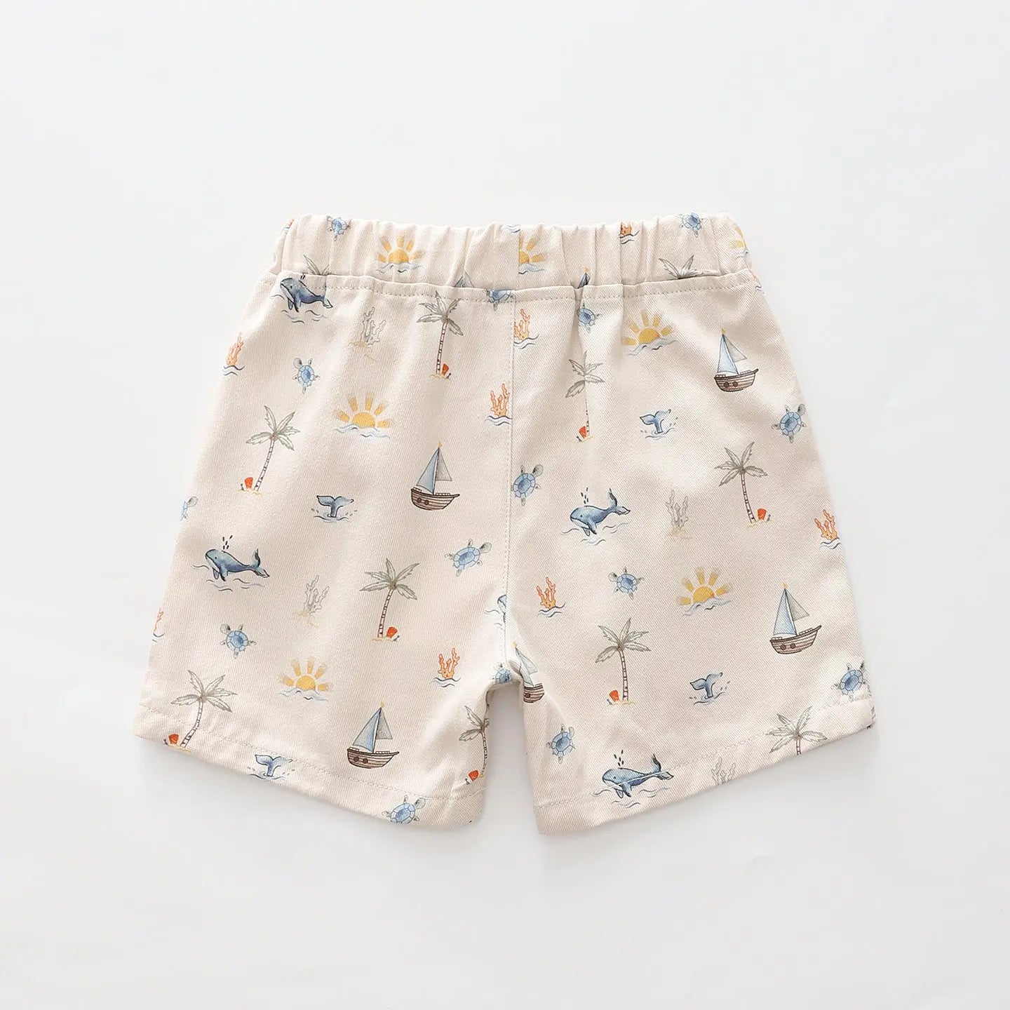 Island Vibes Drill Shorts Ollies Place