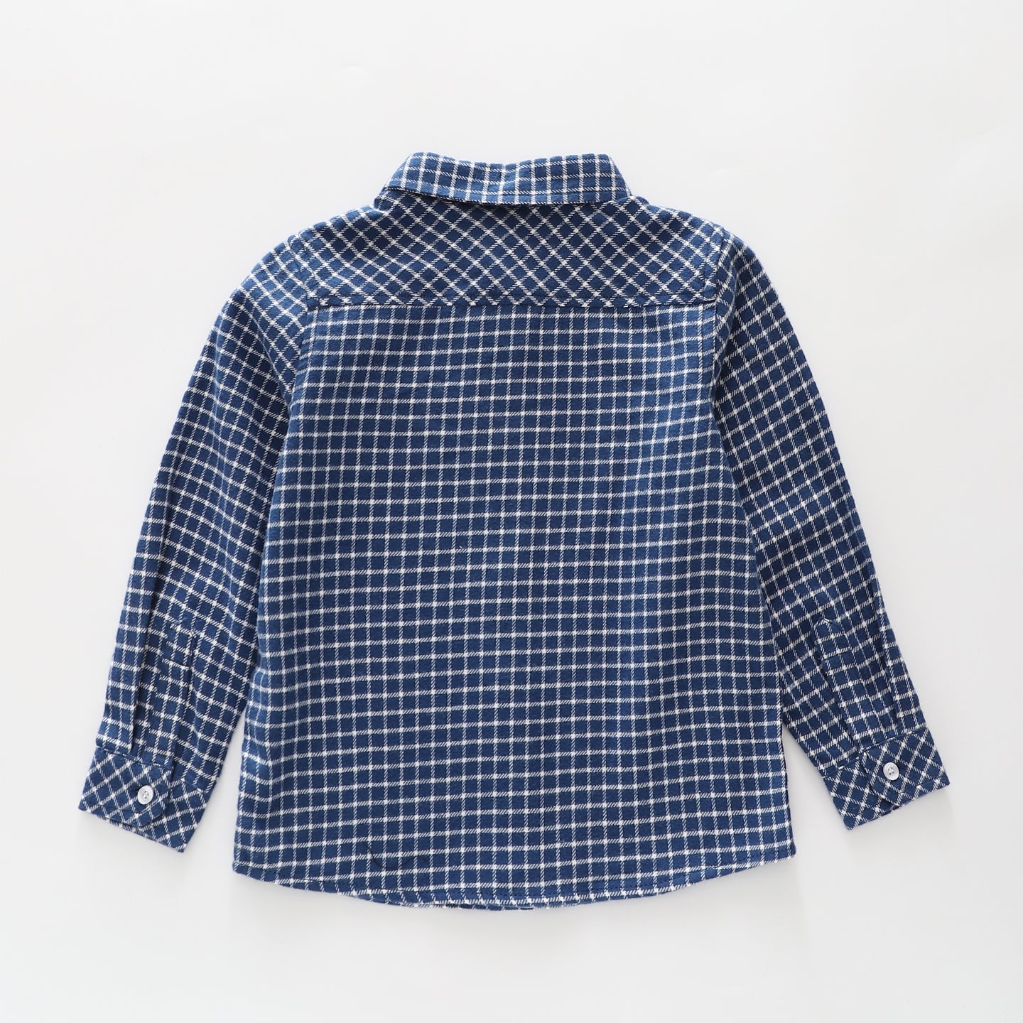 White Check Flanno Shirt