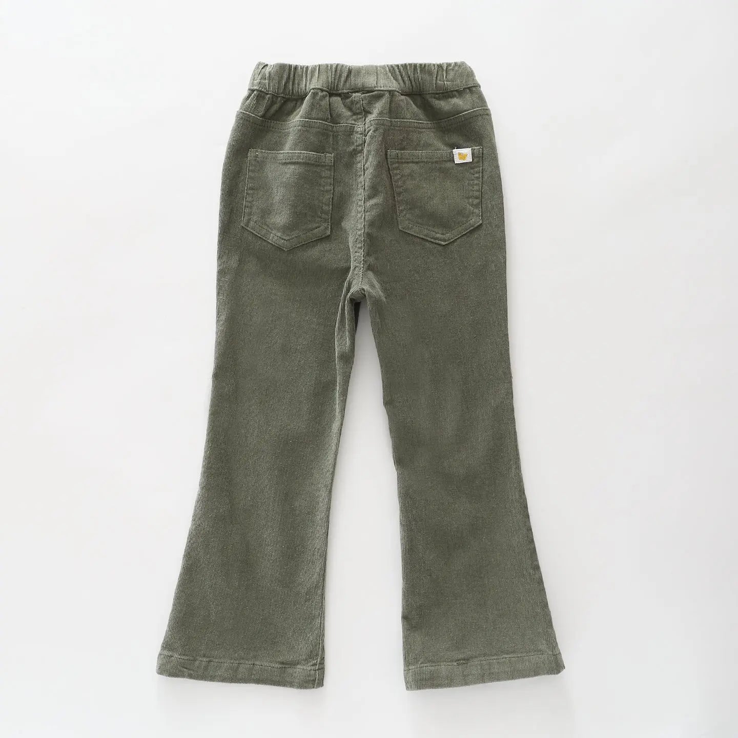 Khaki Pinwale Cord Flare Pants Ollies Place