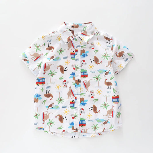 Kids Aussie Christmas Shirt Ollies Place