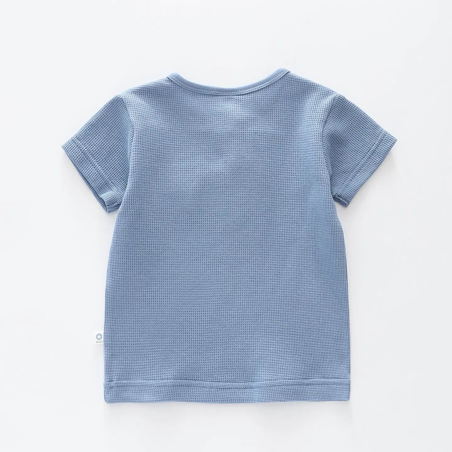 Kids Blue Henley T-shirt Ollies Place