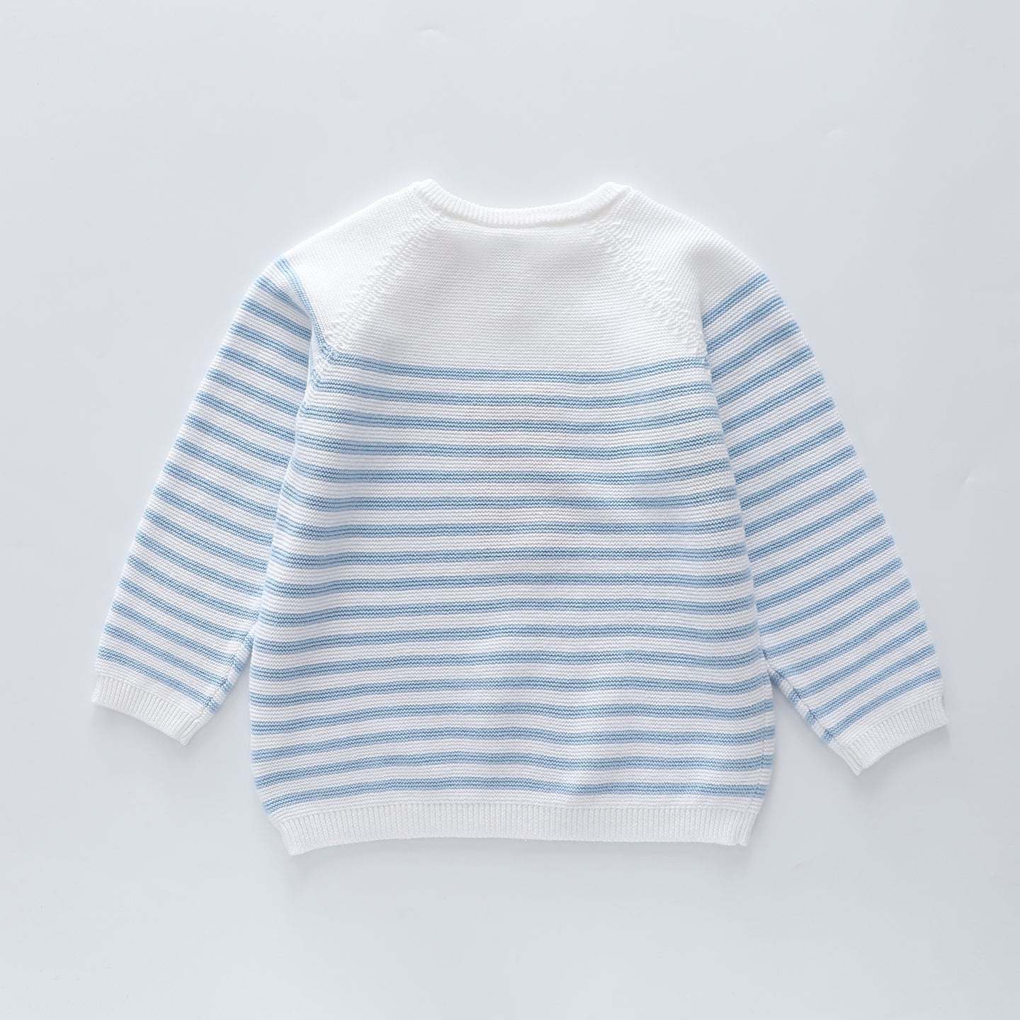 Blue Stripes Knit Jumper